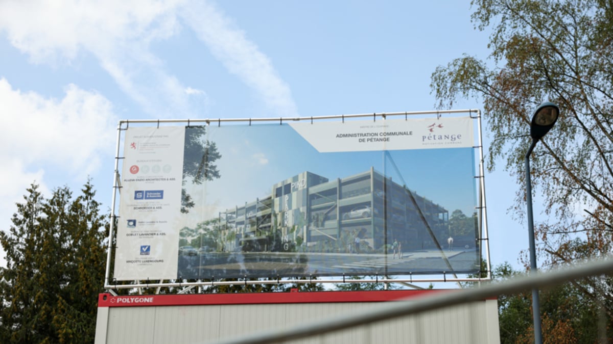 Car park being built in Rodange. #süden