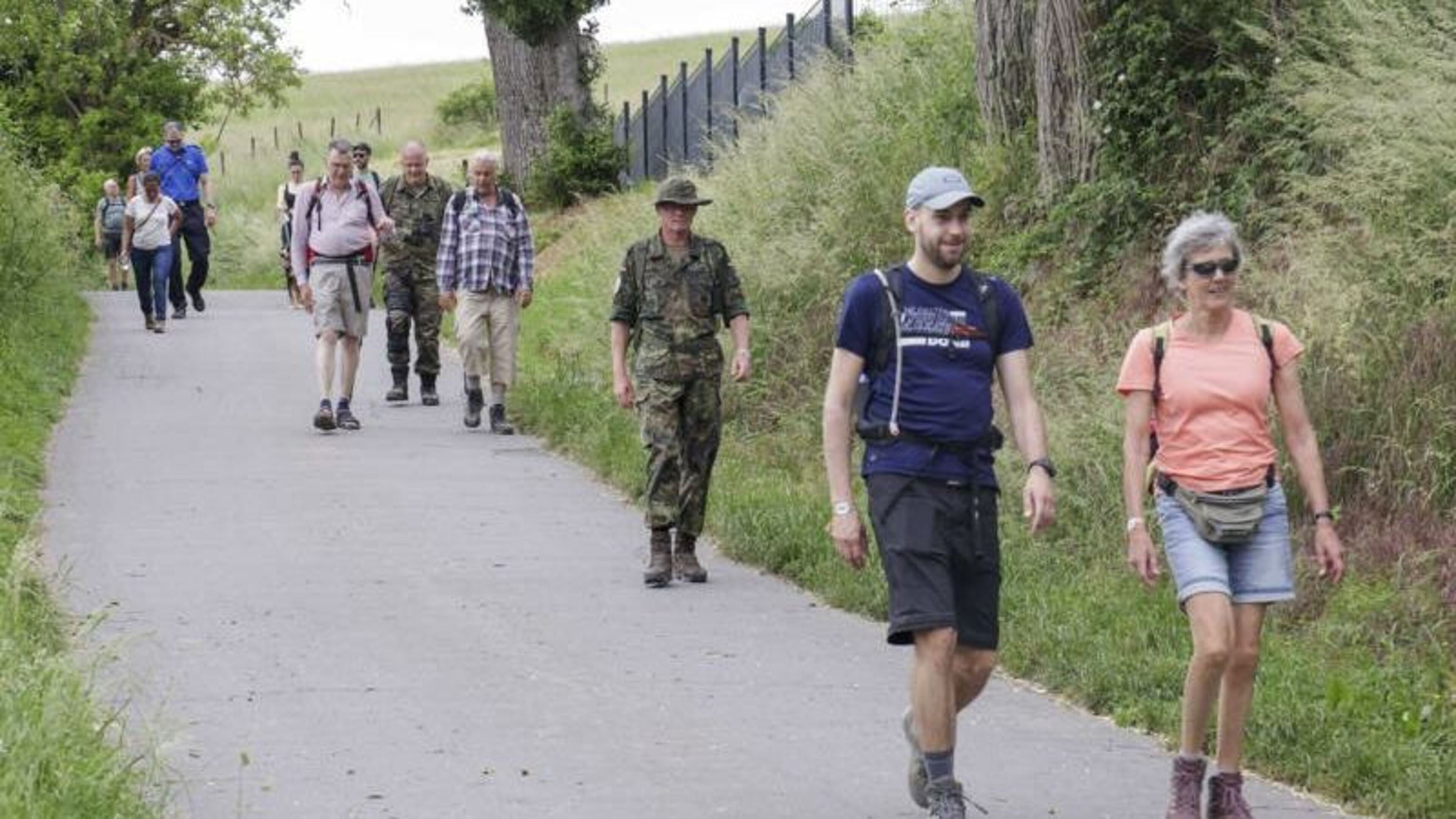 Marche Internationale: „You‘ll never walk alone“ in Diekirch