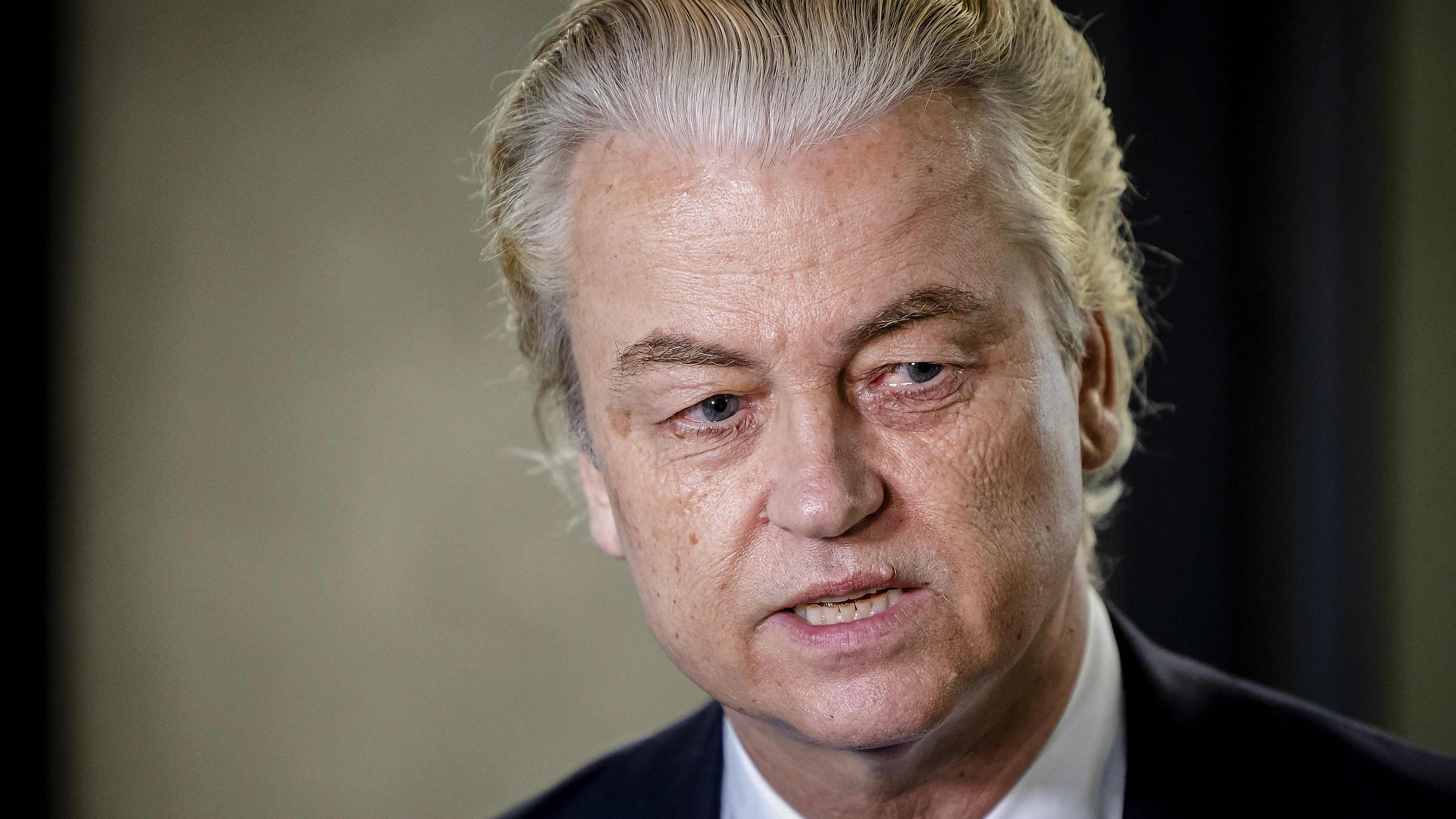 „Die Sonne wird wieder scheinen in den Niederlanden“, verspricht Geert Wilders. 