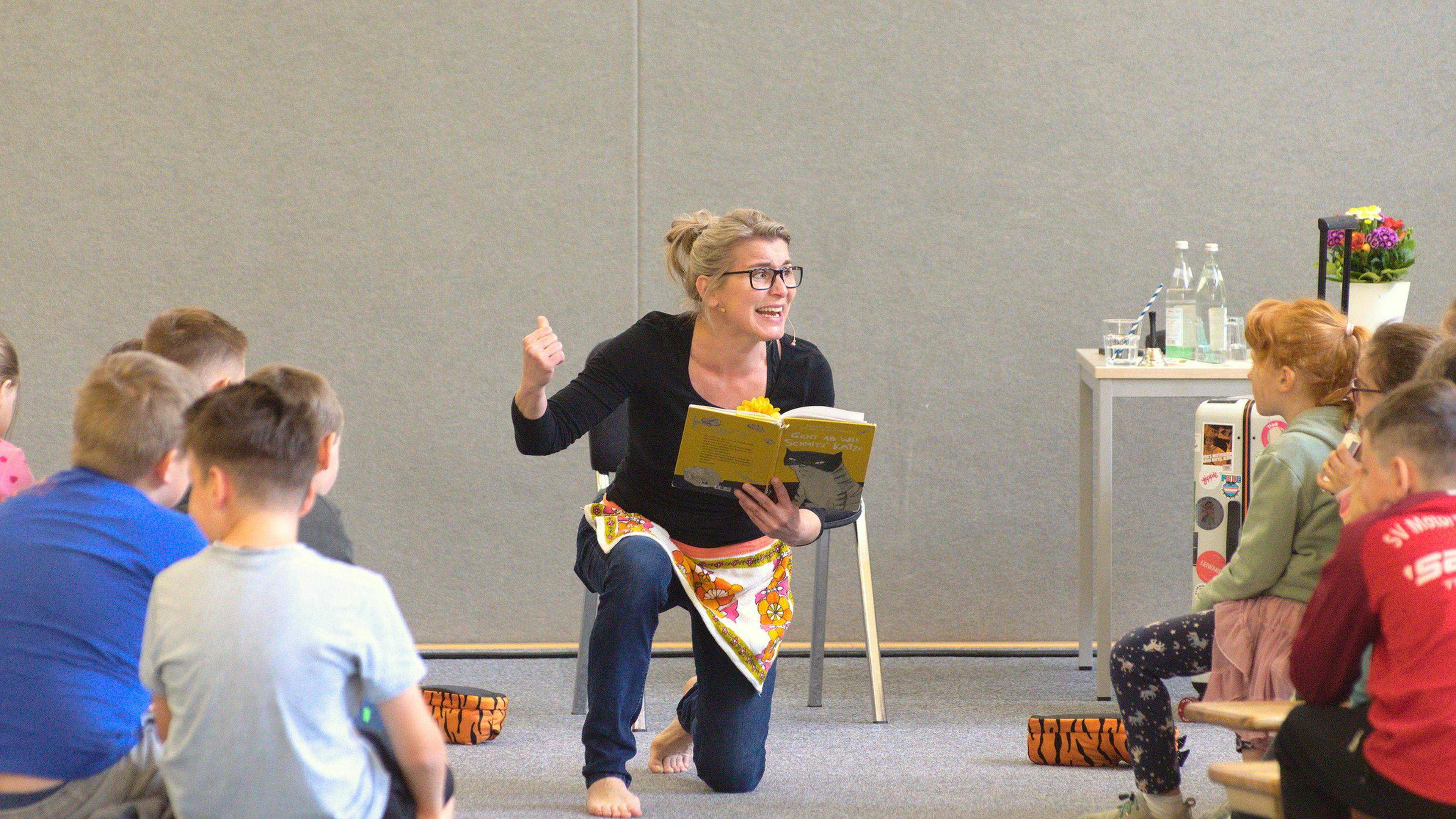 Residence author Frauke Angel: Commitment to children’s literature