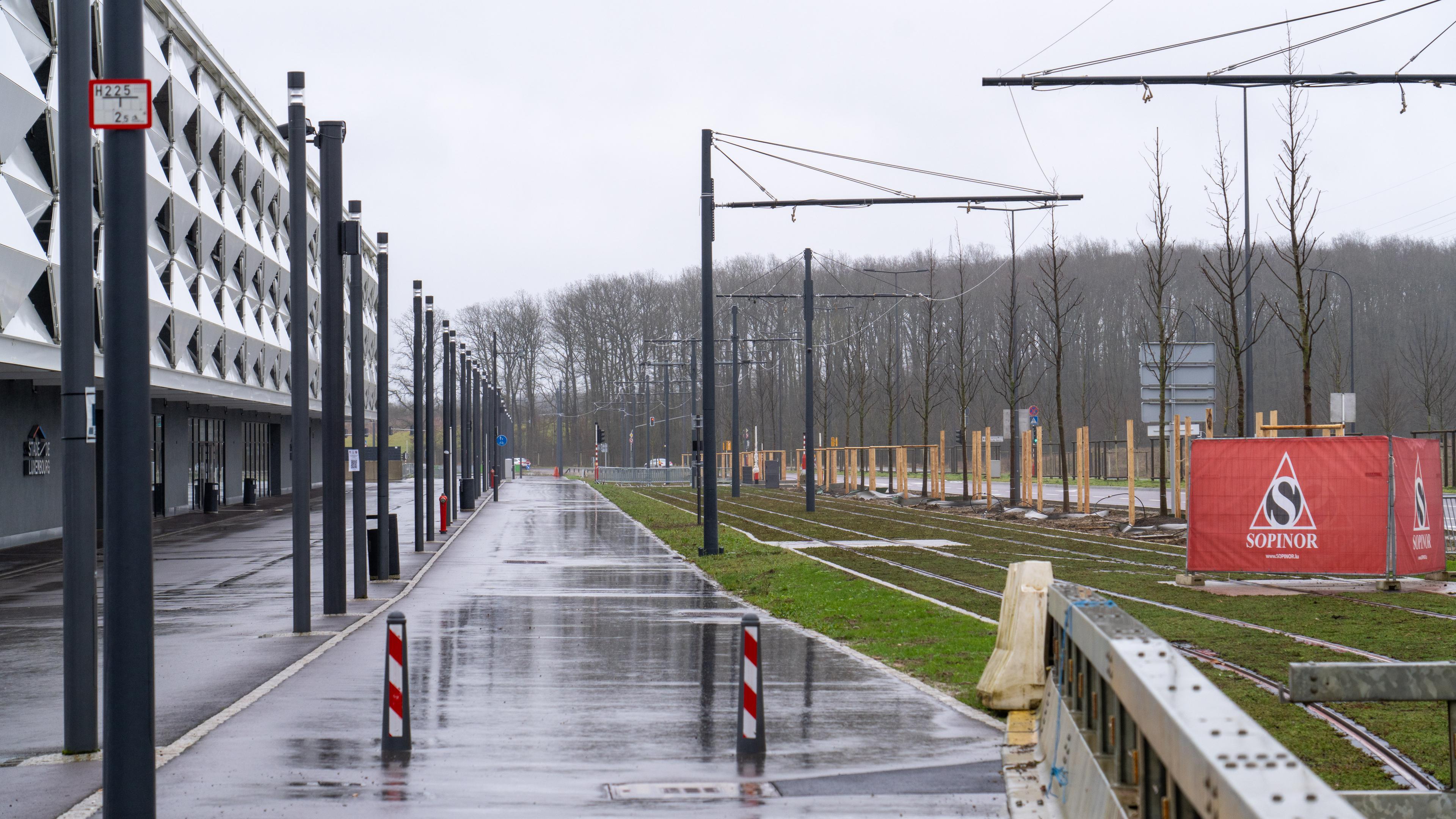 Tram in luxembourg makes progress towards stadium and airport