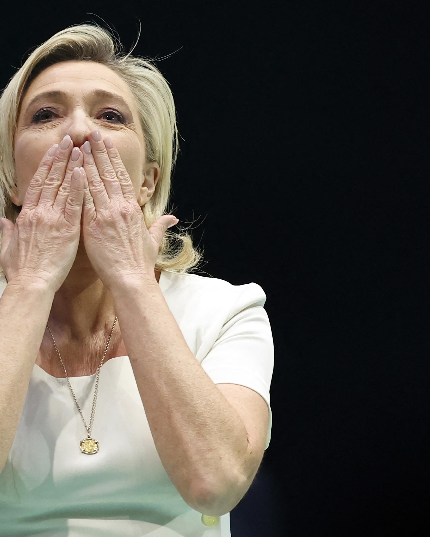Die Anführerin des französischen rechtsextremen Rassemblement National (RN), Marine Le Pen, will nicht mehr mit der AfD auf EU-Ebene zusammenarbeiten.