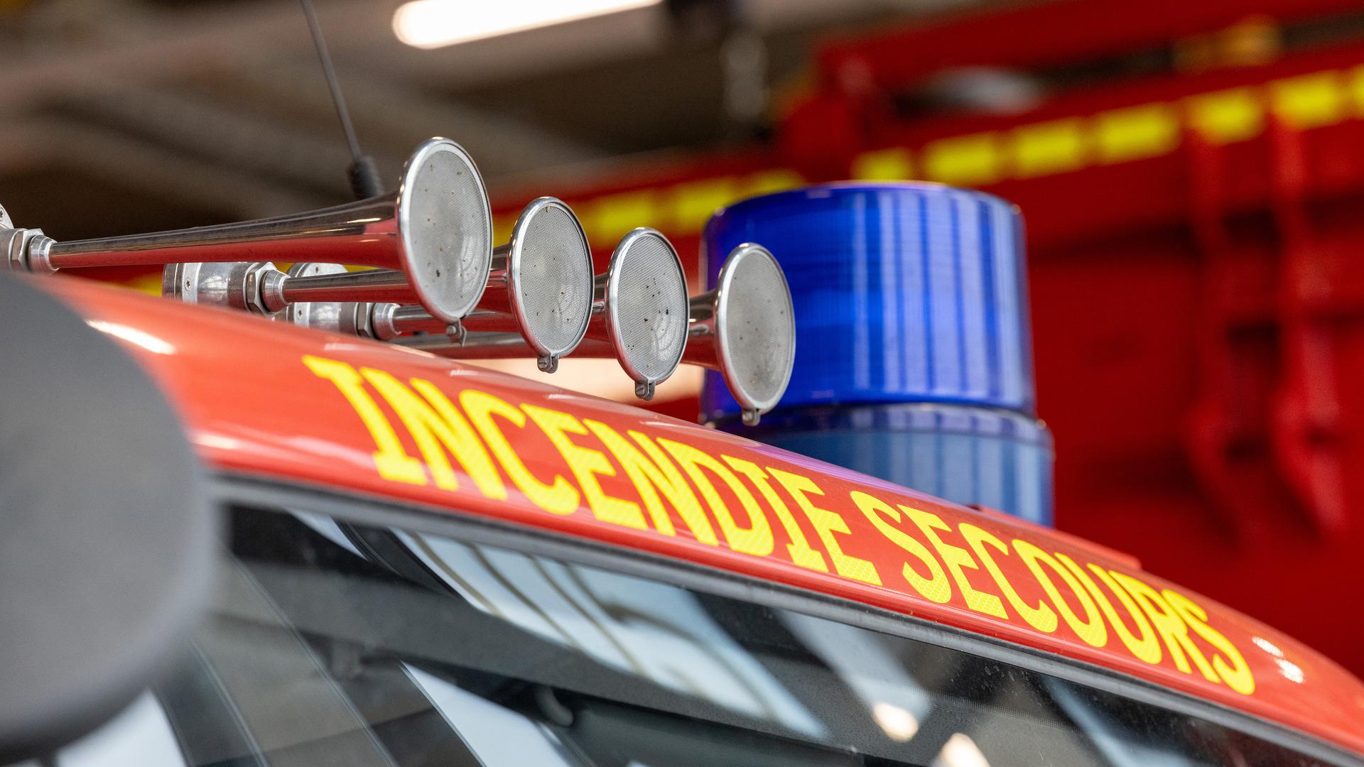 Rettungswesen , CGDIS , CNIS , Feuerwehrauto , Feuerwehr . Erste Hilfe , Sauvetage , Pompiers , Unfall , Foto:Guy Jallay/Luxemburger Wort