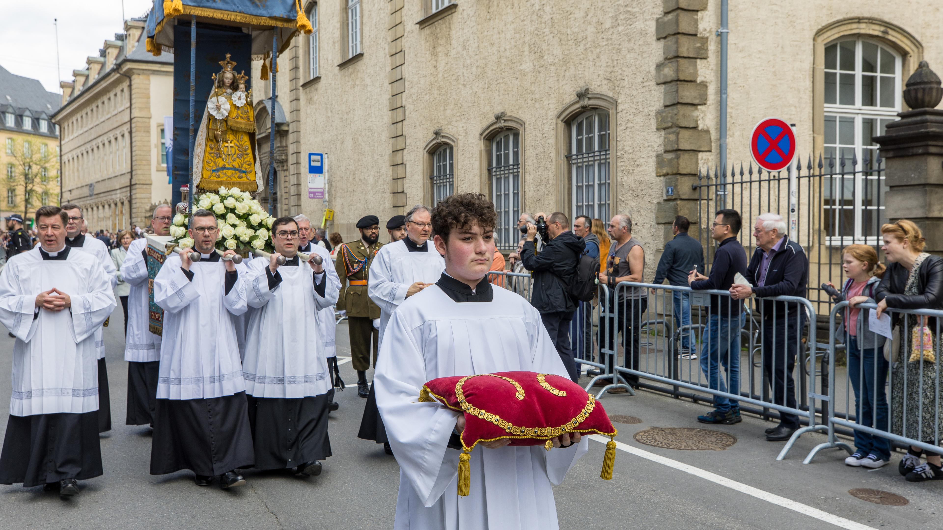 The Oktav procession in Luxembourg 