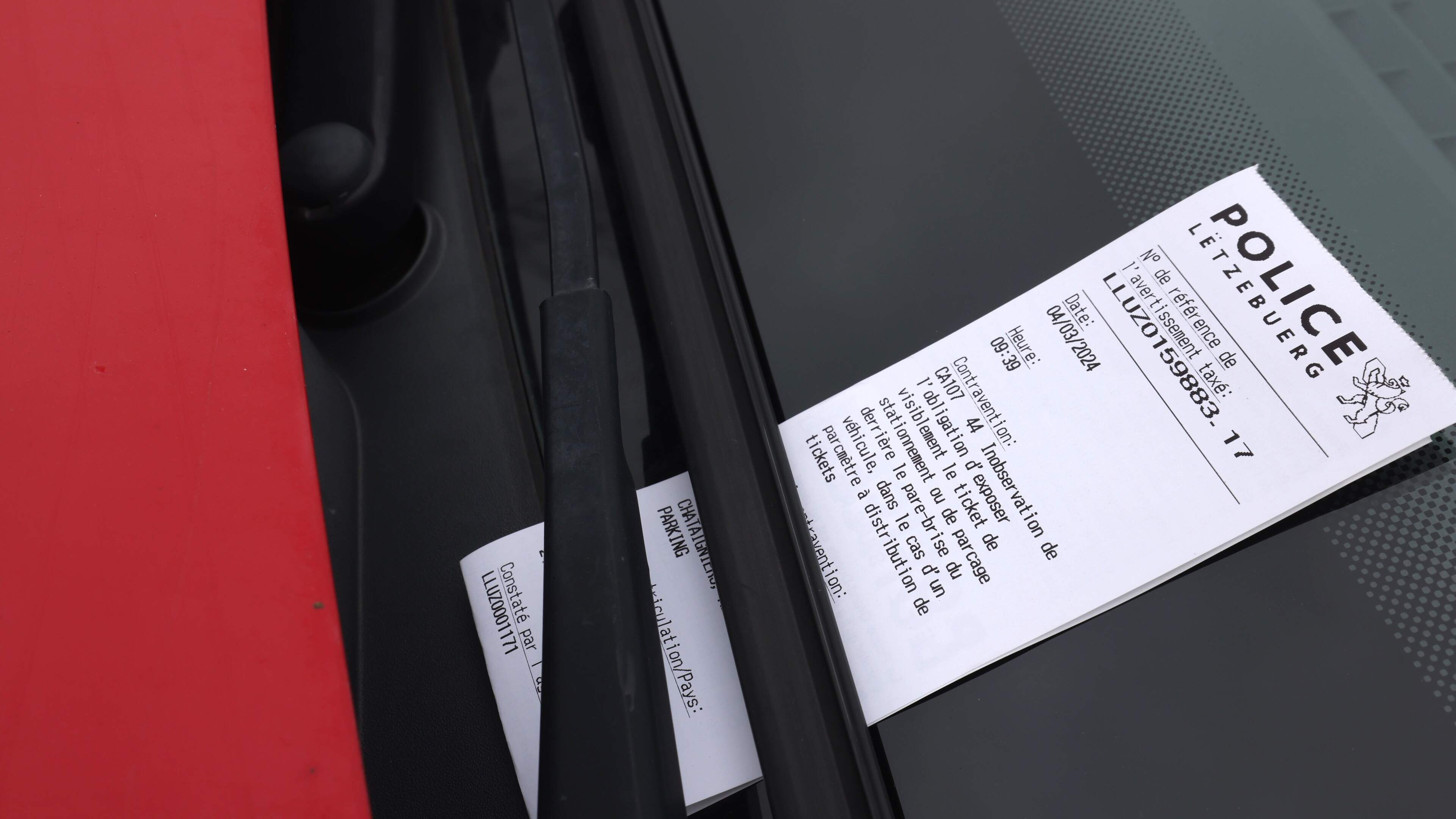 Wie Viel Kostet Ein Strafzettel Wegen Parken Ohne Parkschein www.wort.lu