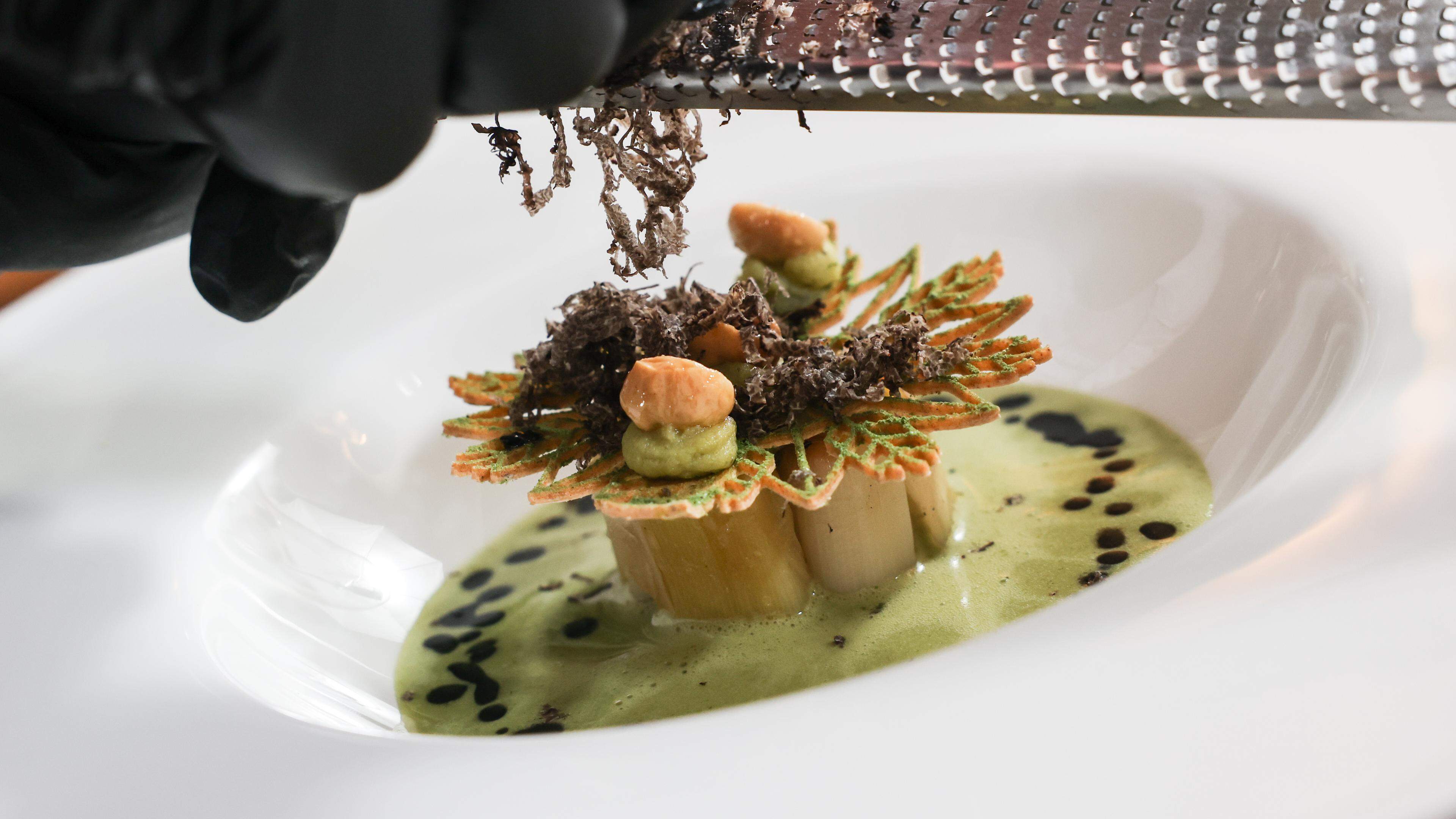 Mit dem „La Distillerie“ befindet sich im Schloss Bourglinster eines der besten vegetarischen Restaurants der Welt.
