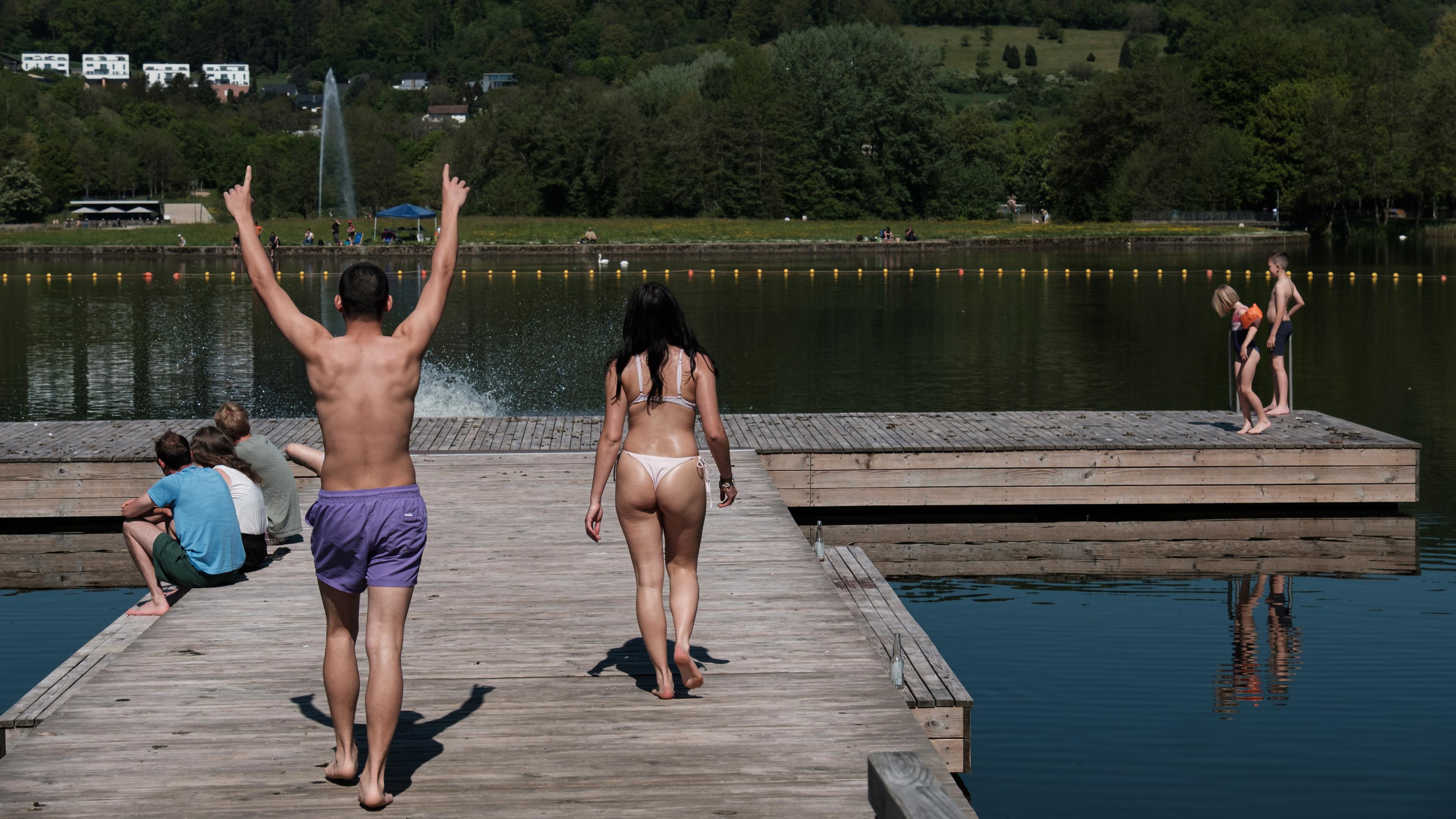 Saisonstart bei traumhaftem Badewetter    
