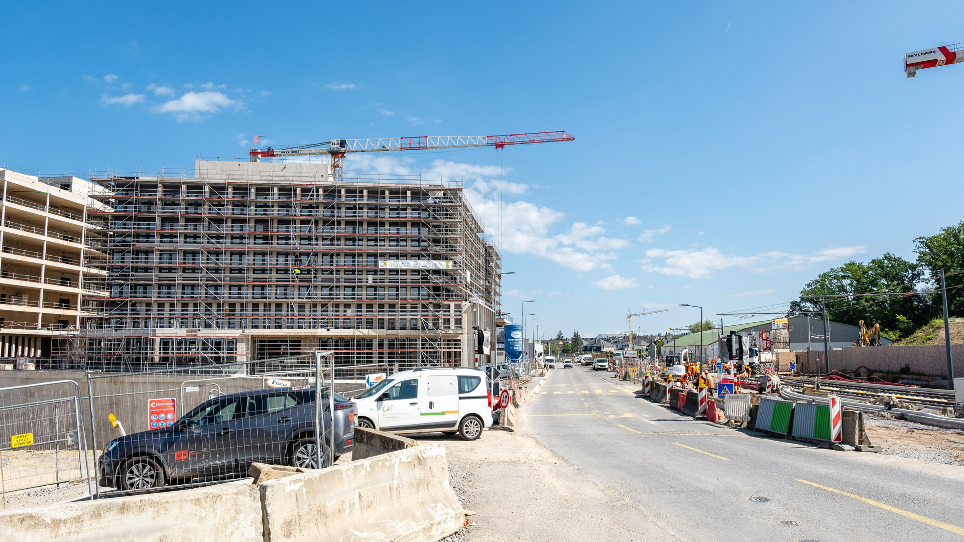 Major facelift of Howald progressing at pace | Luxembourg Times