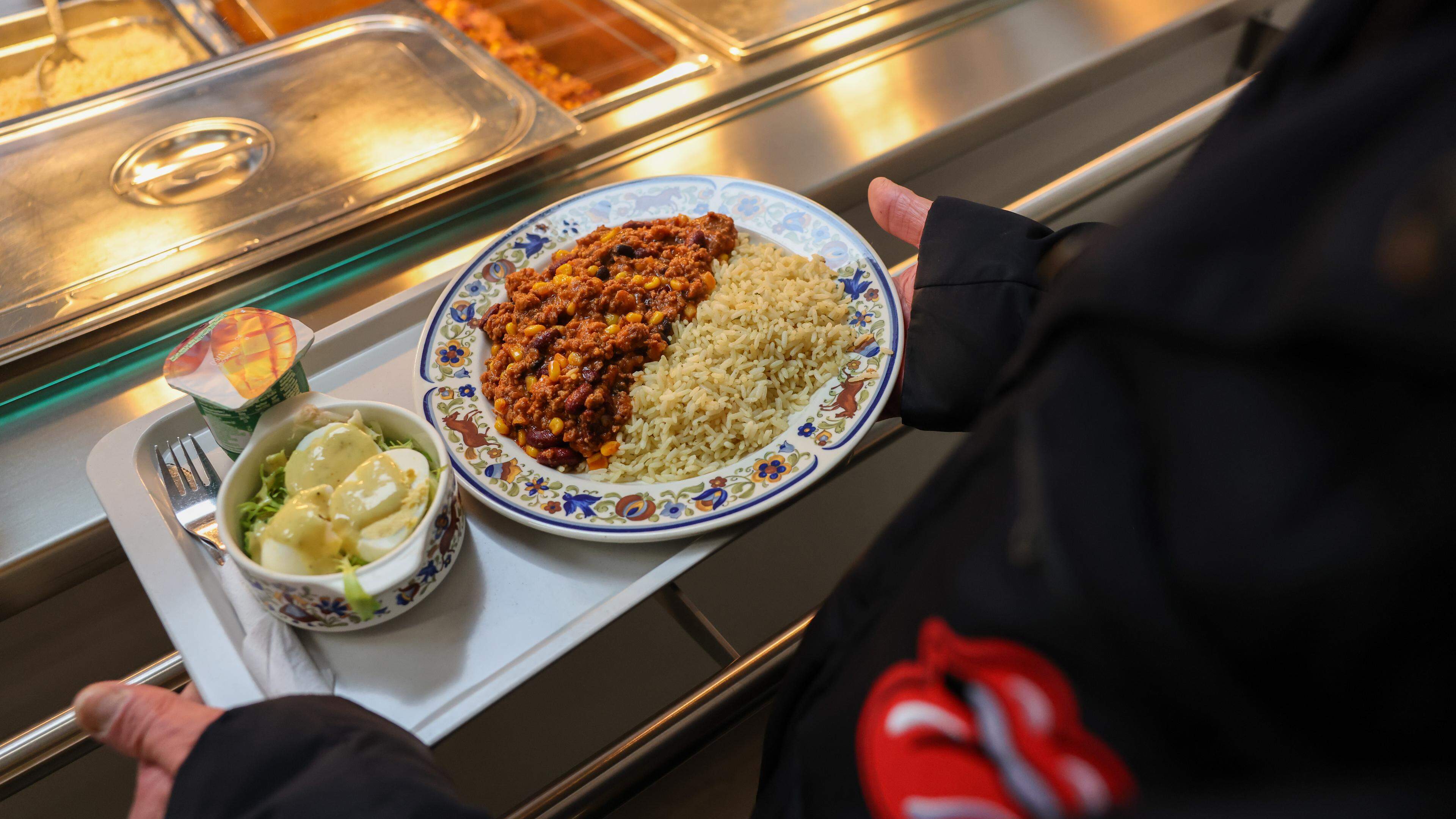 There has been a surge in people seeking a hot meal at Stëmm vun der Strooss in Hollerich