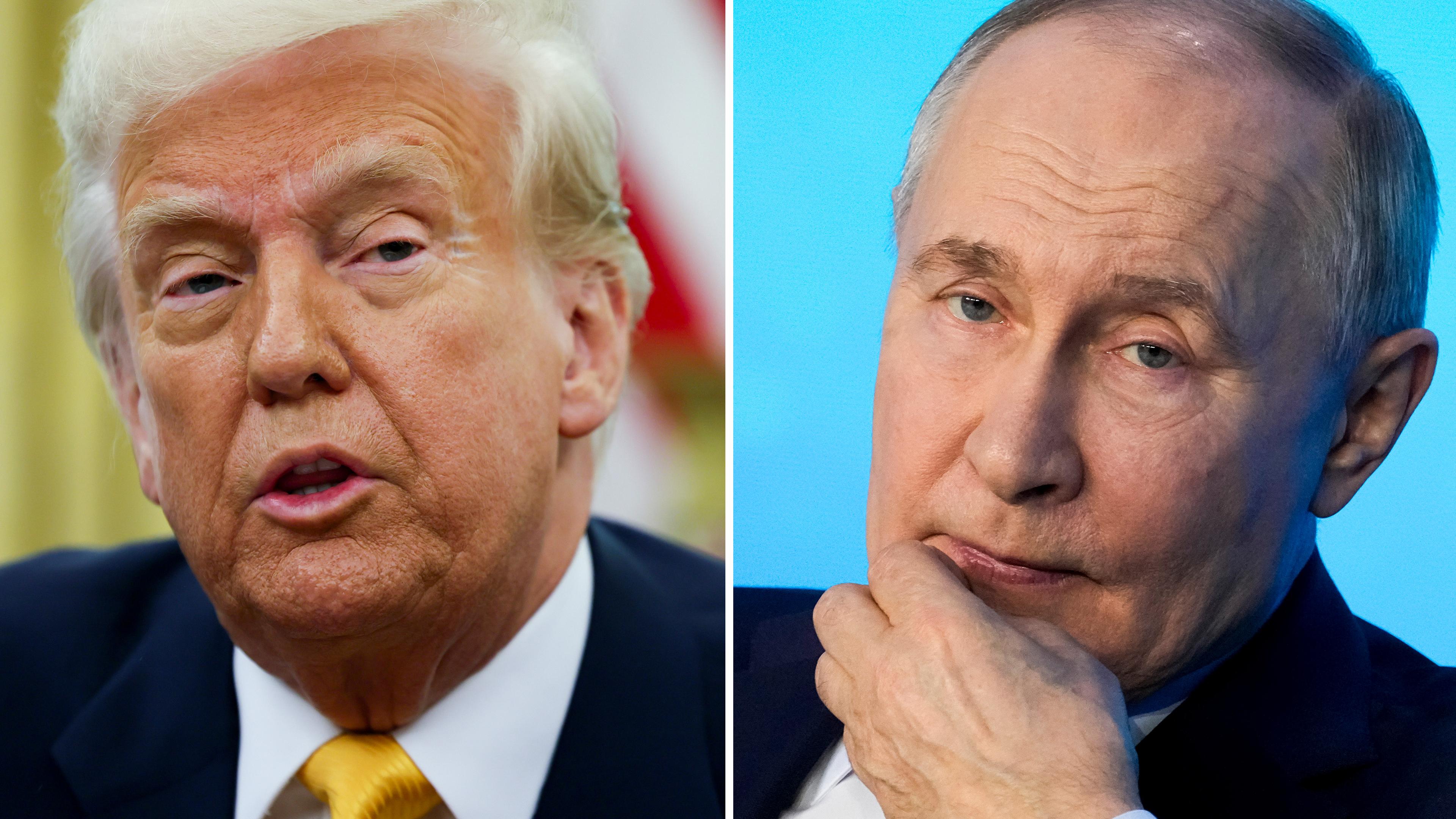 Trump: Will call Putin on Monday