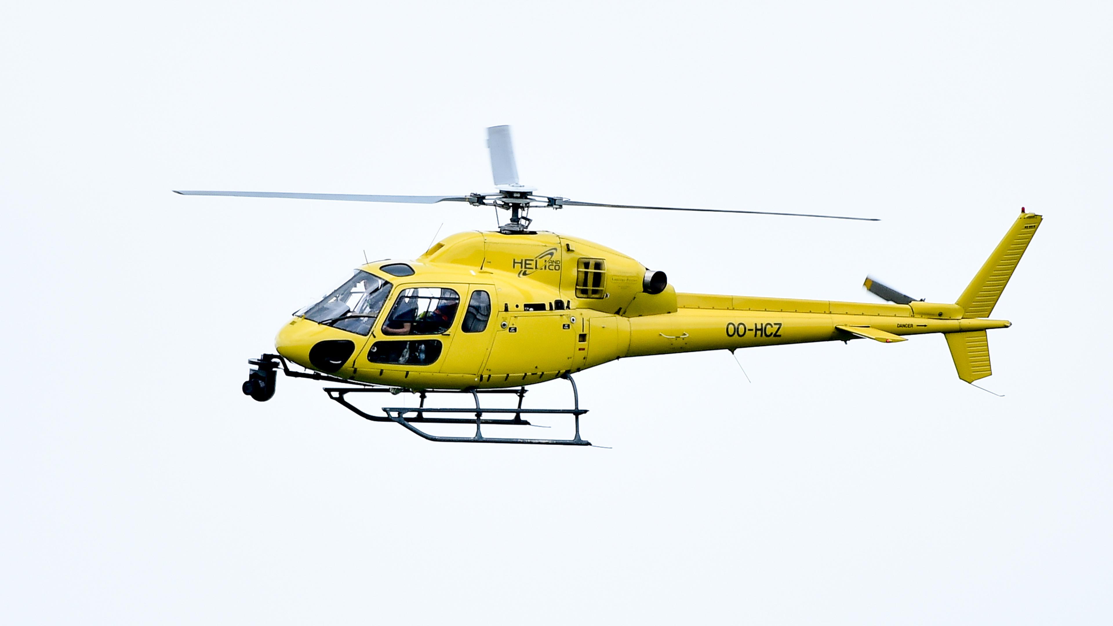 Erstmals kommt für die TV-Livebilder bei der SkodaTour ein Hubschrauber zum Einsatz.