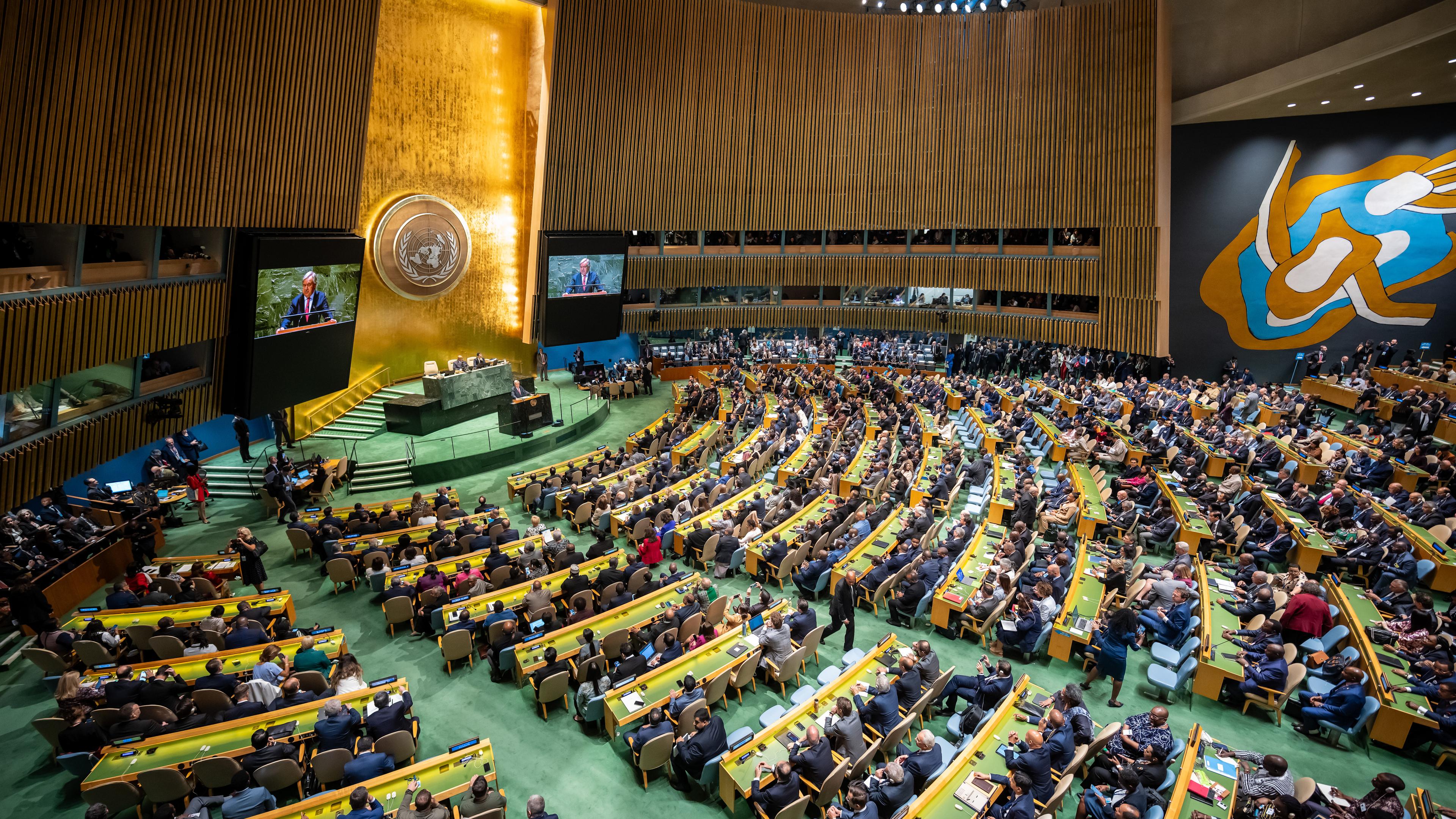 Die UN-Vollversammlung hat ein klares Zeichen zugunsten des Staates Palästina gesetzt.