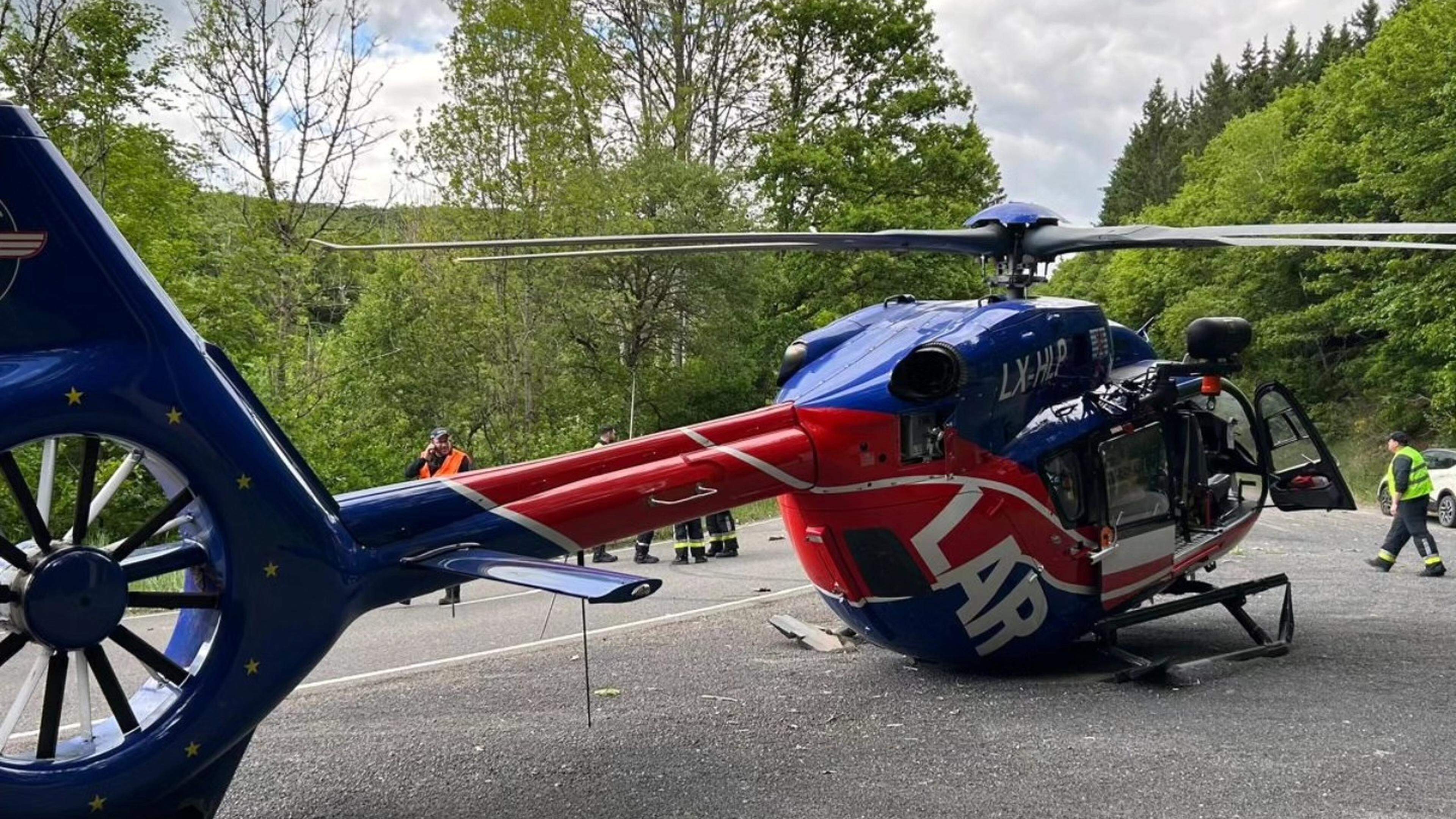 Crash of the luxembourg Air Rescuev helicopter: The first conclusions