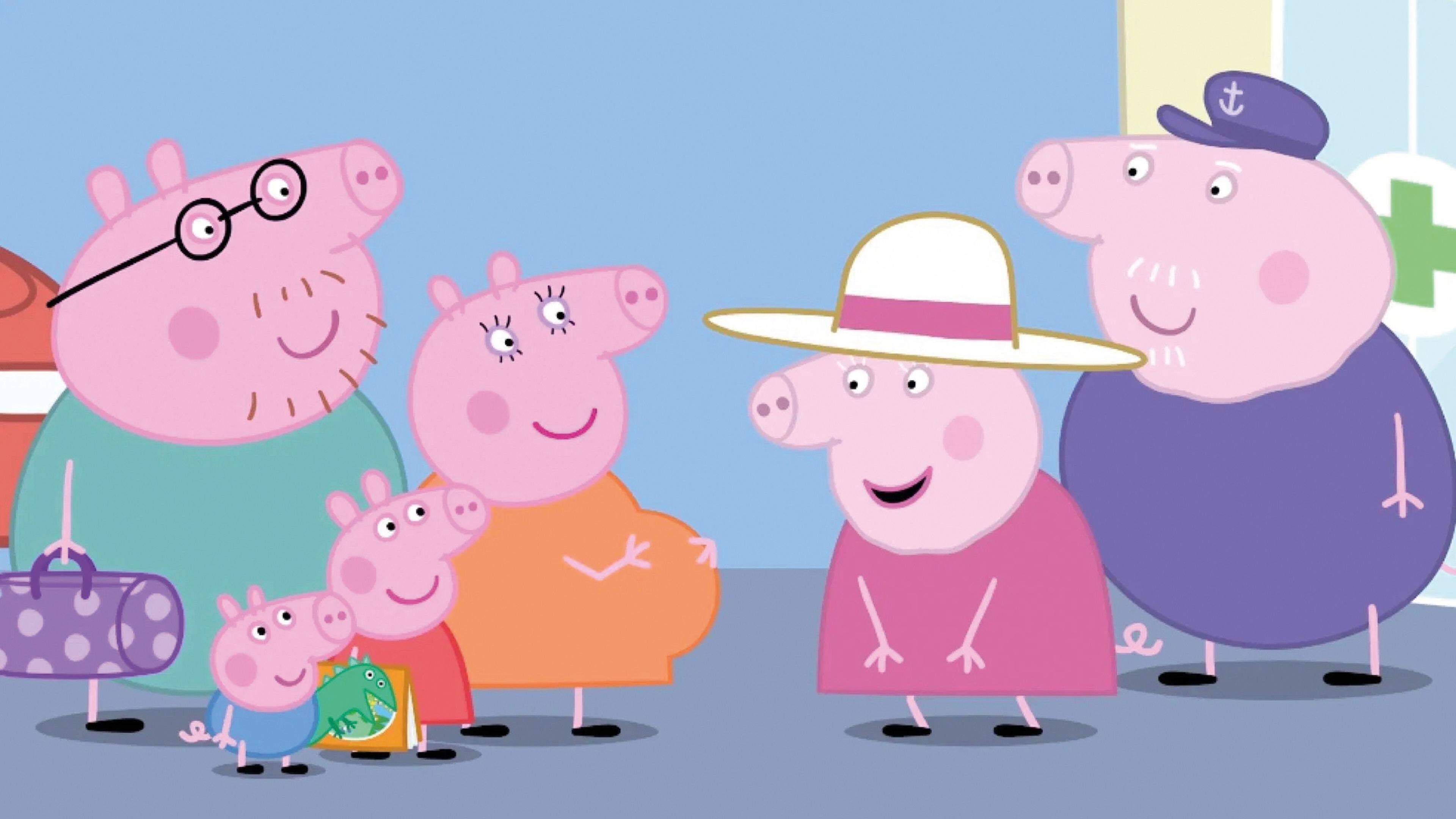Peppa Pig welcomes a sweet piglet
