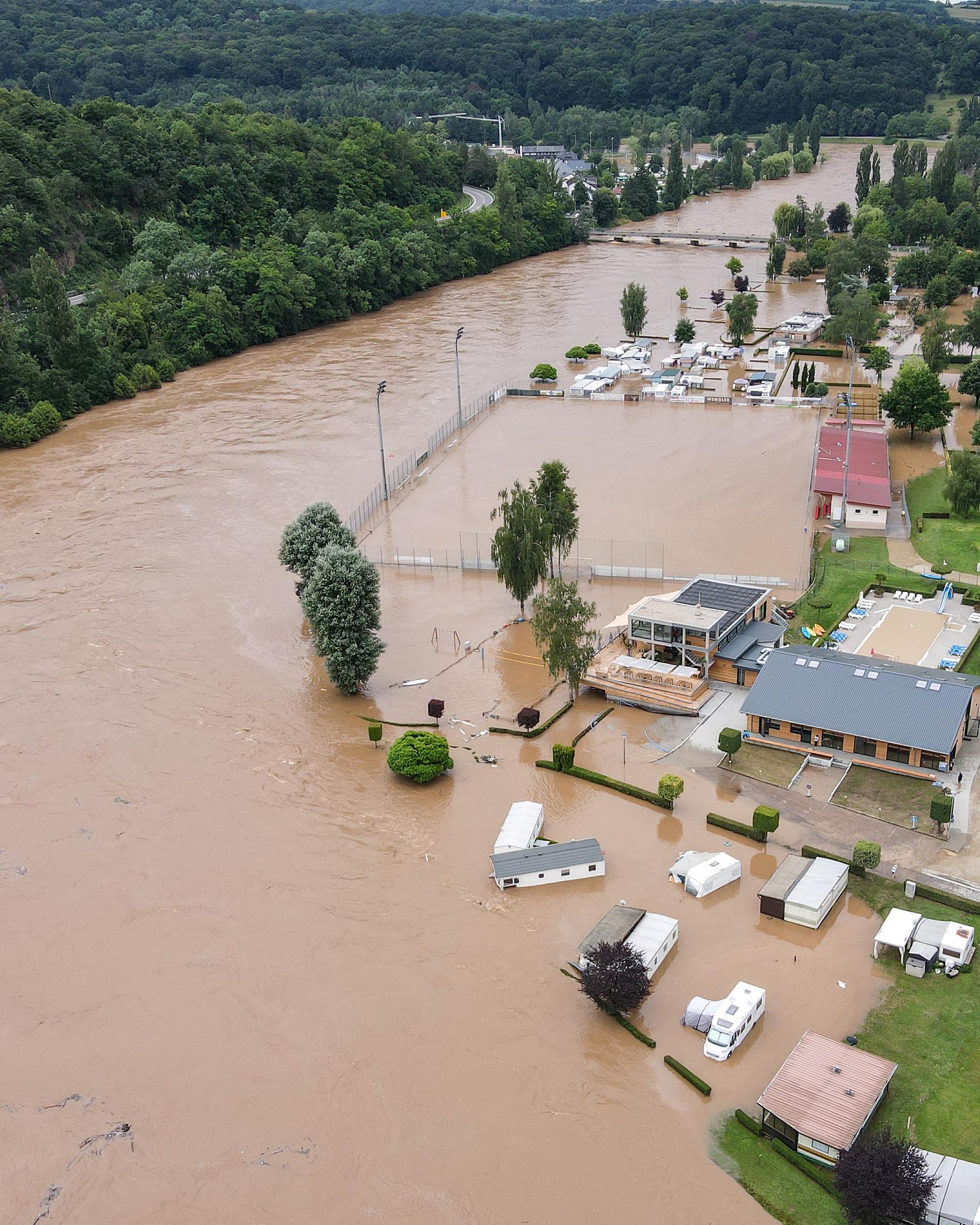 Durch den Klimawandel werden gefährliche Überschwemmungen wie am 14. Juli 2021 in Luxemburg wahrscheinlicher.