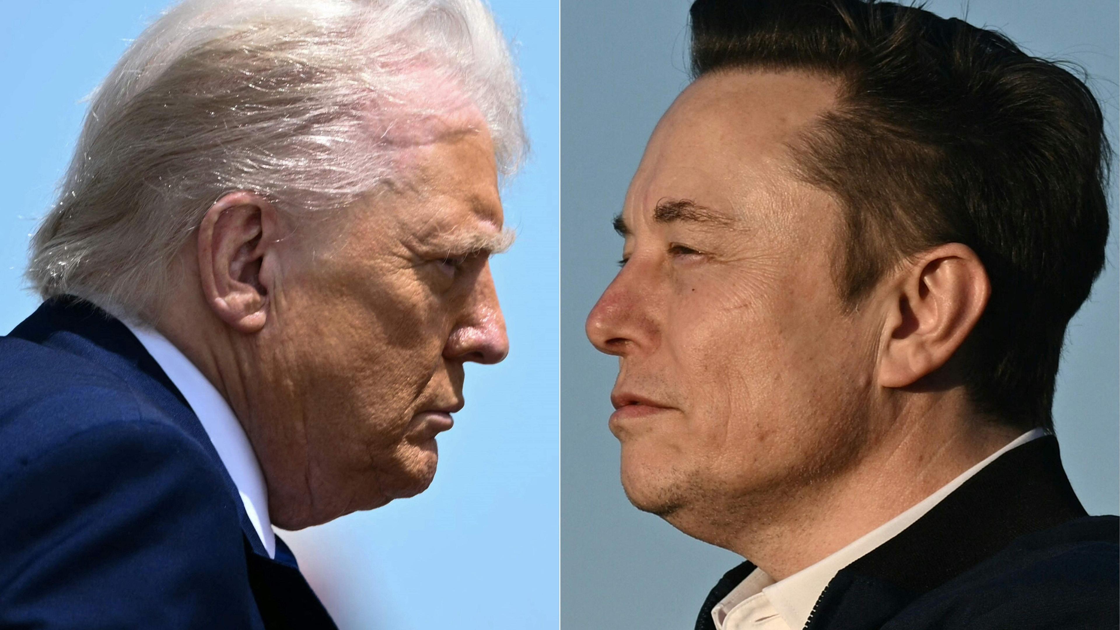 Elon Musk and Donald Trump are in open power struggle