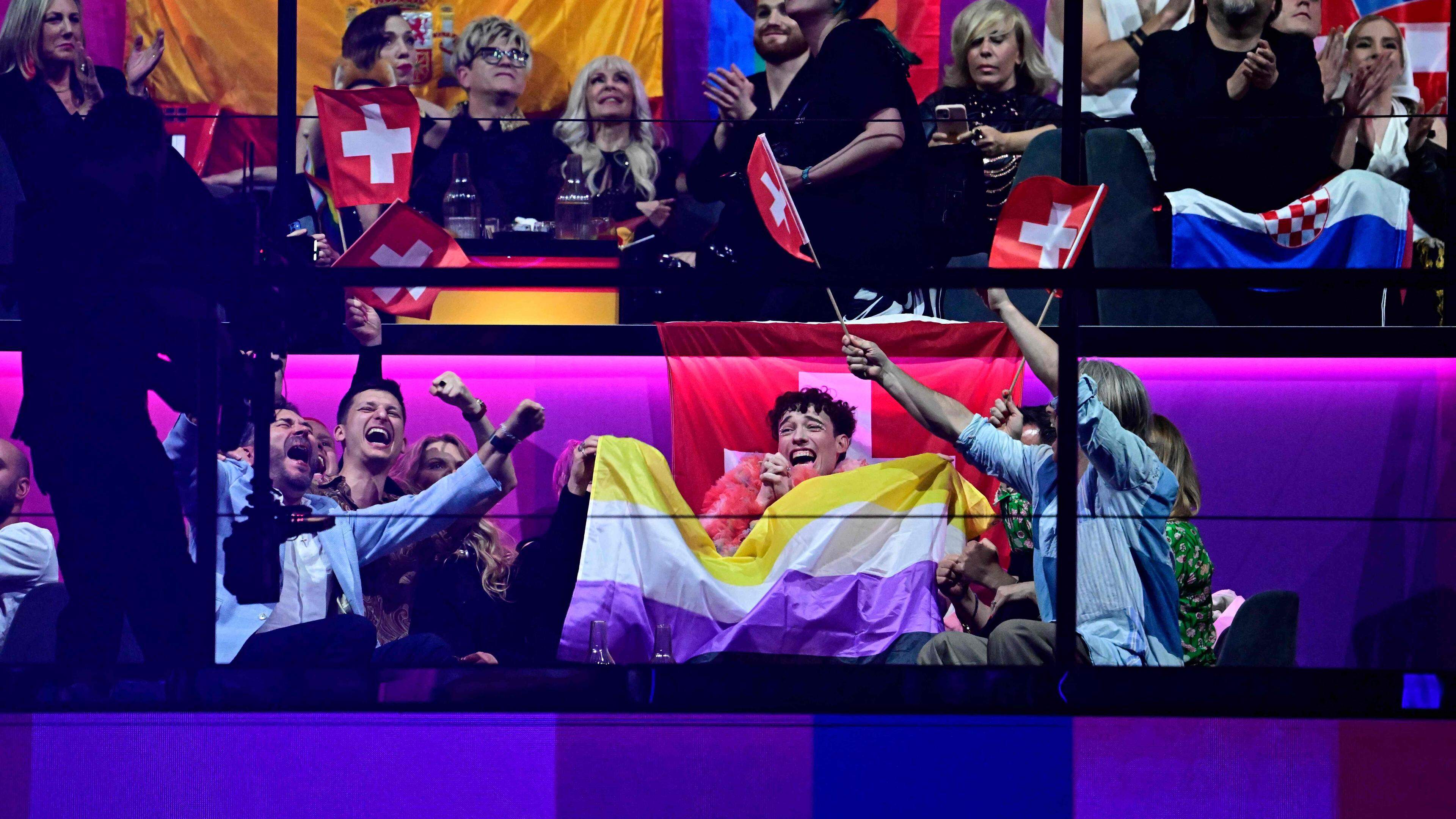 Die Schweiz räumt beim Eurovision Song Contest ab | Luxemburger Wort