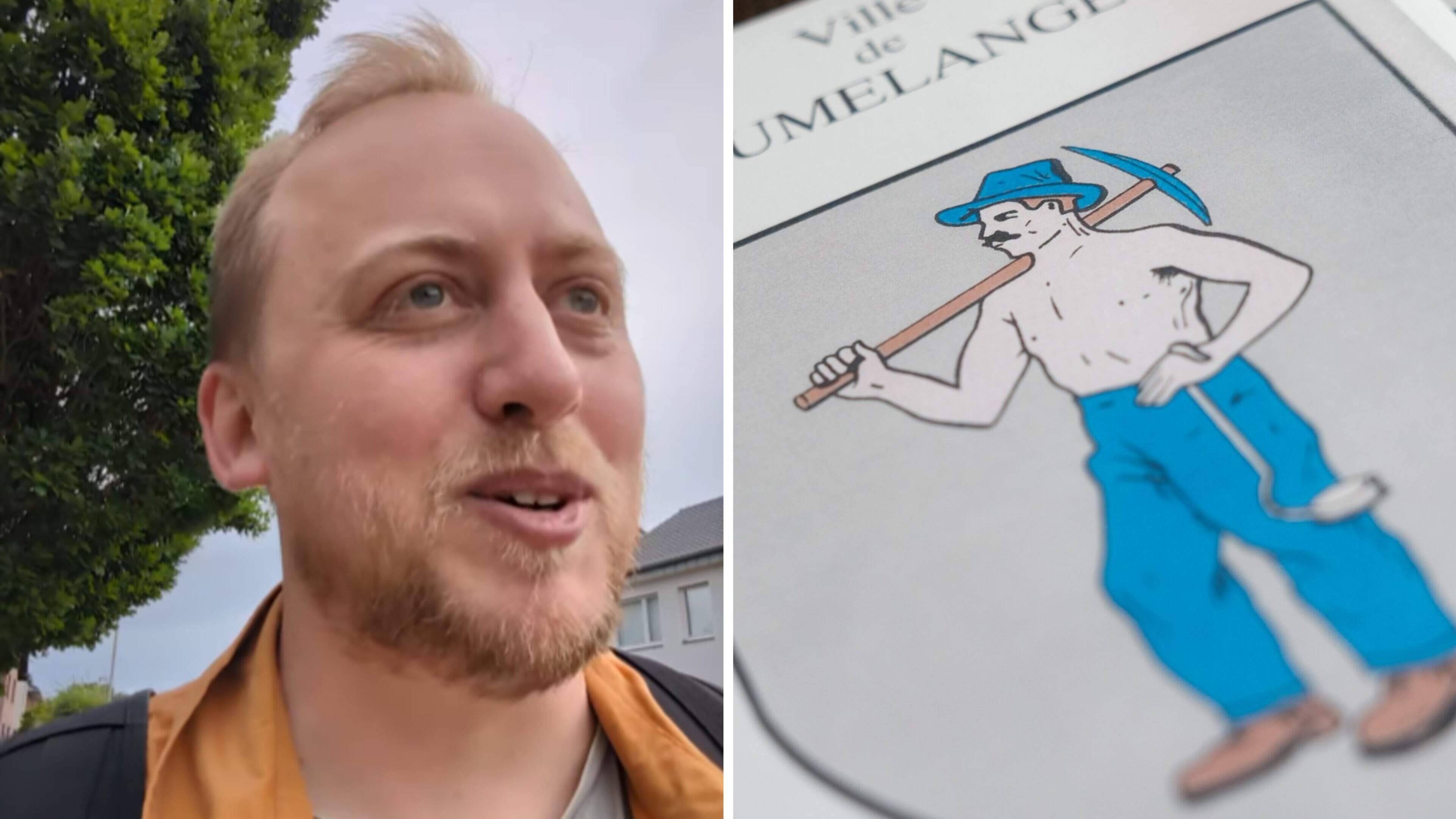 Nach Wappen-Shitstorm in Rümelingen: Influencer Flemming Witt reagiert