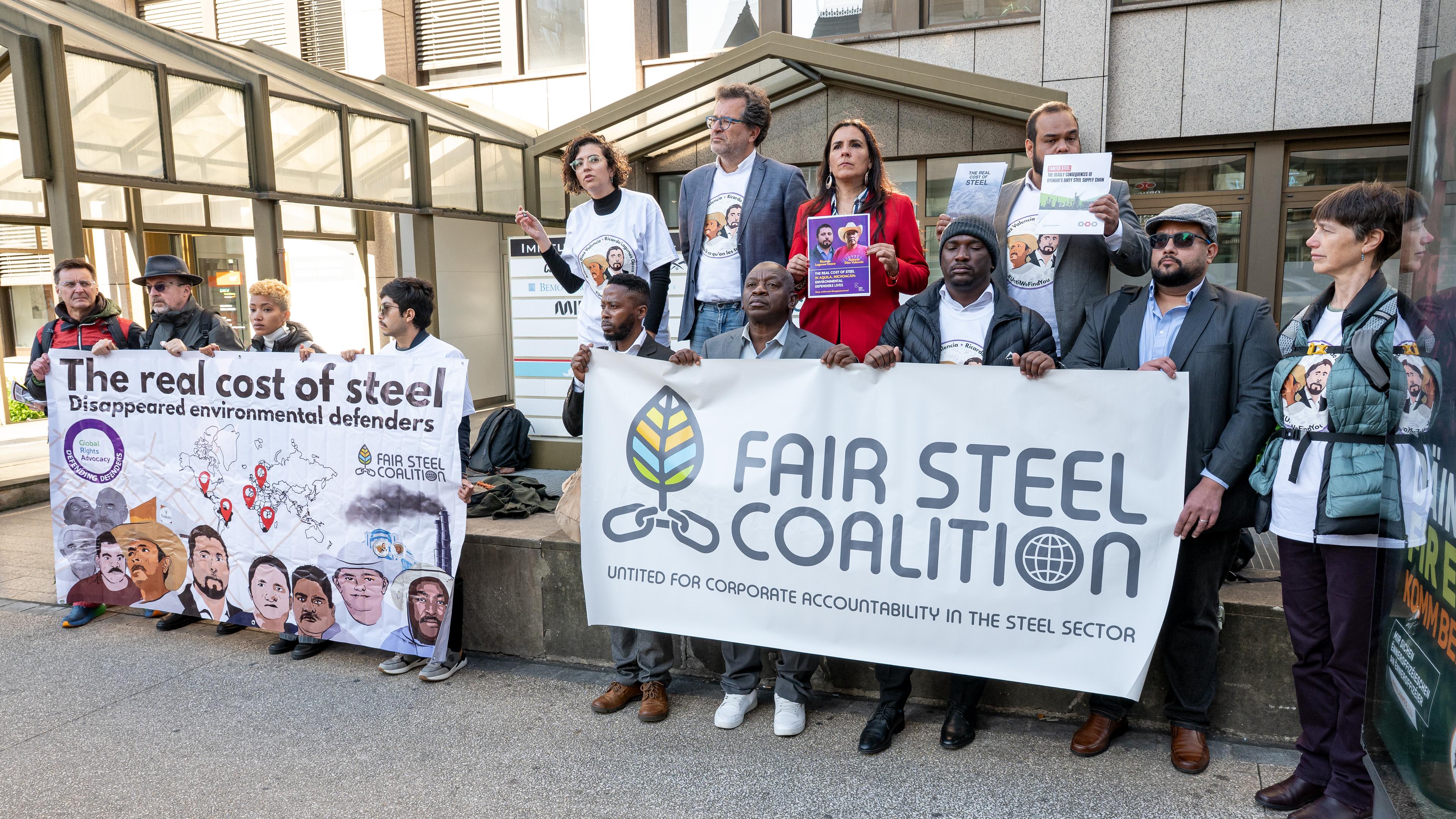 Human rights activists submit a complaint against Luxembourg steel company