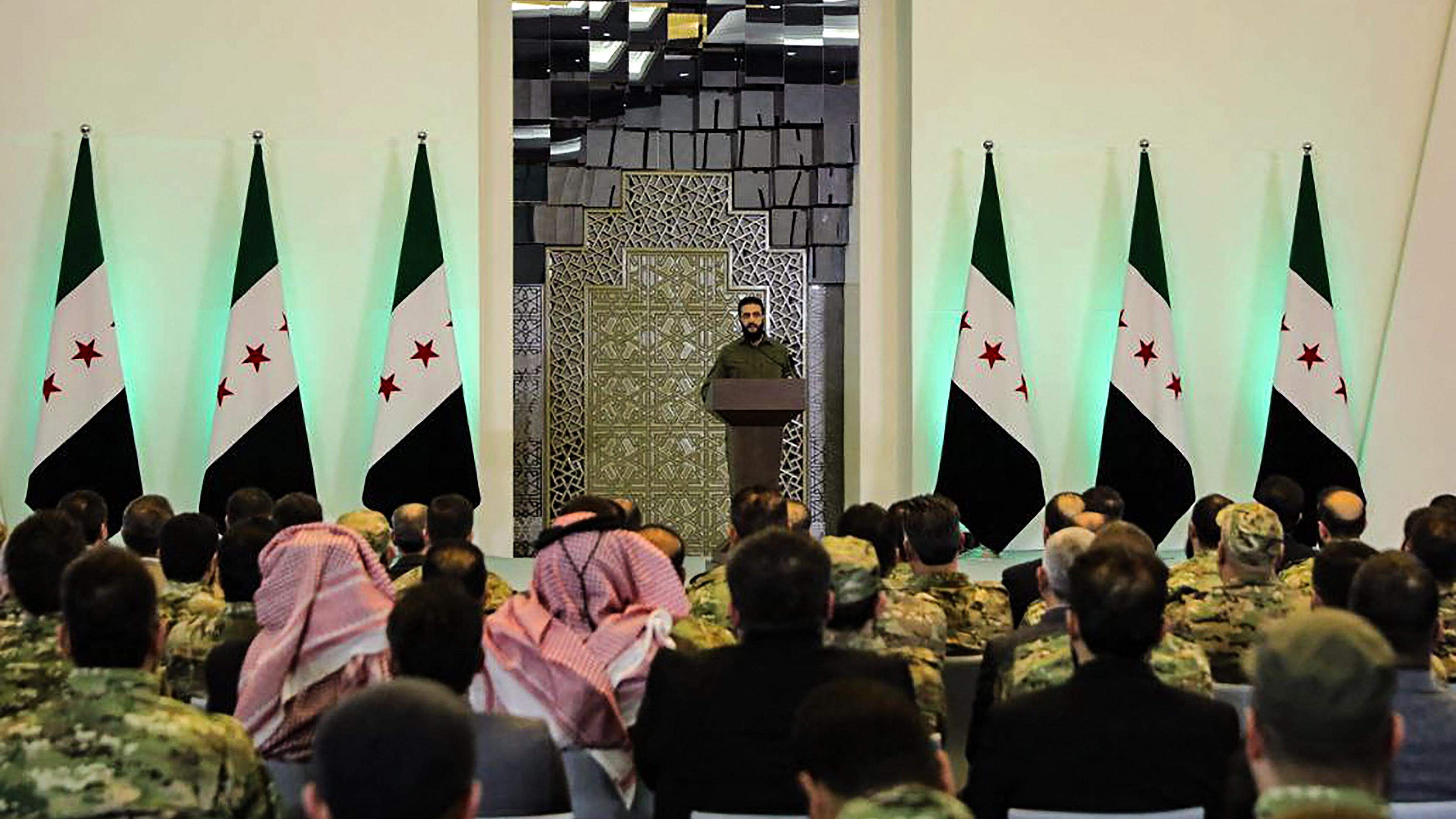 Agentia de Stat: Al-Scharaa, Presedintele interimar al Siriei   
