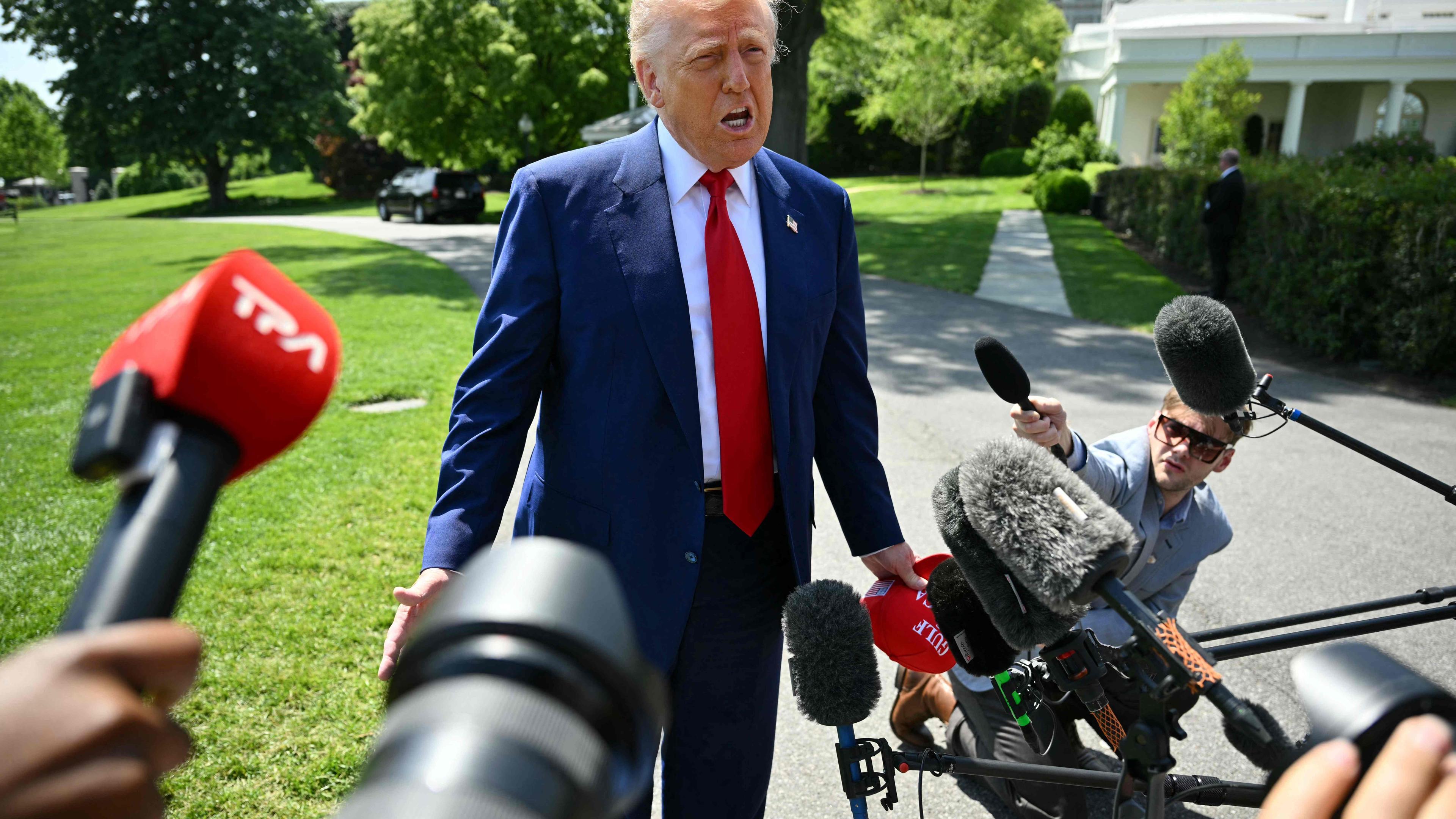 Donald Trump strokes funds for PBS and NPR