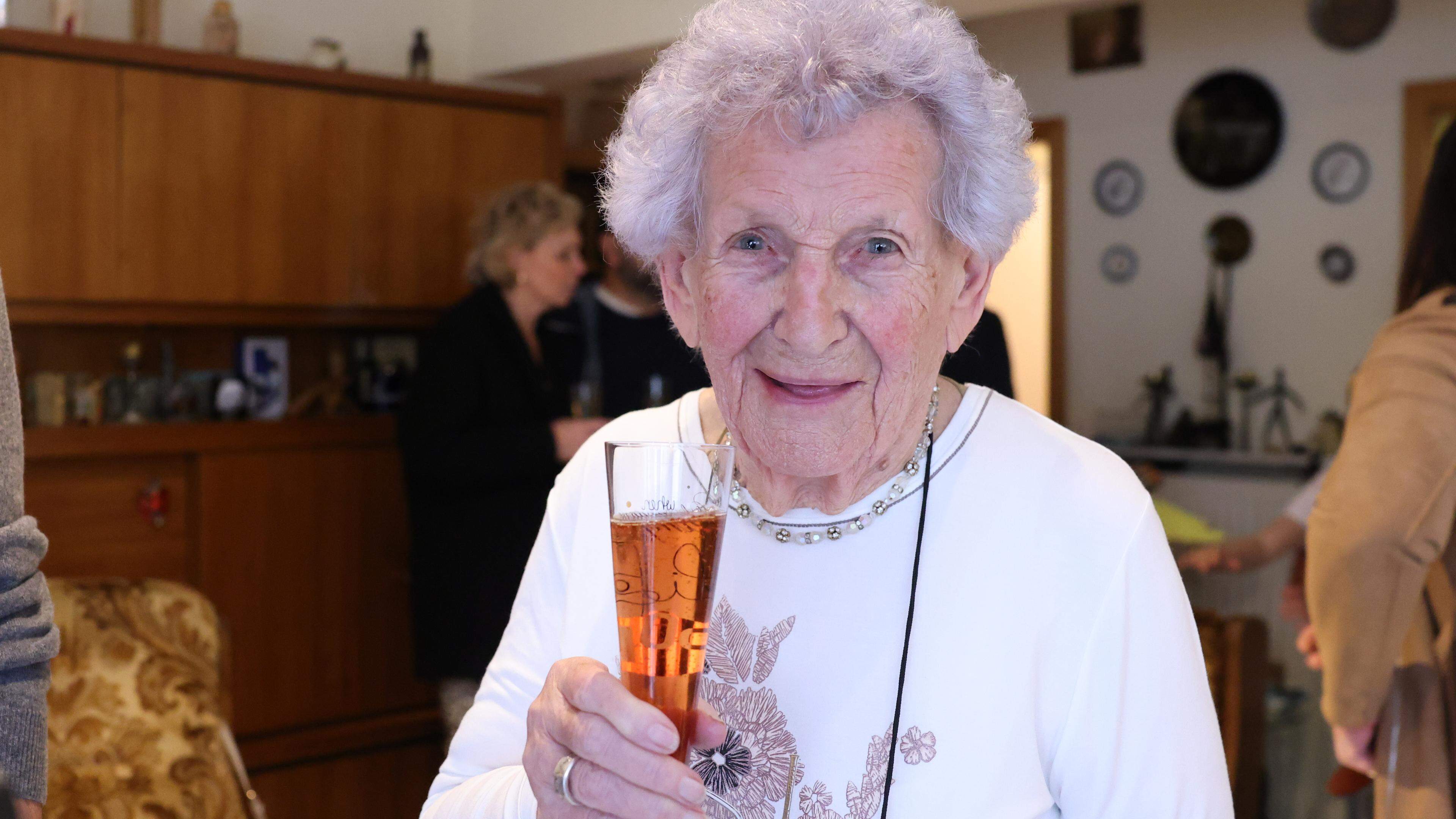 Maria Ginter-Bonichaux hat am Mittwoch ihren 100. Geburtstag gefeiert.