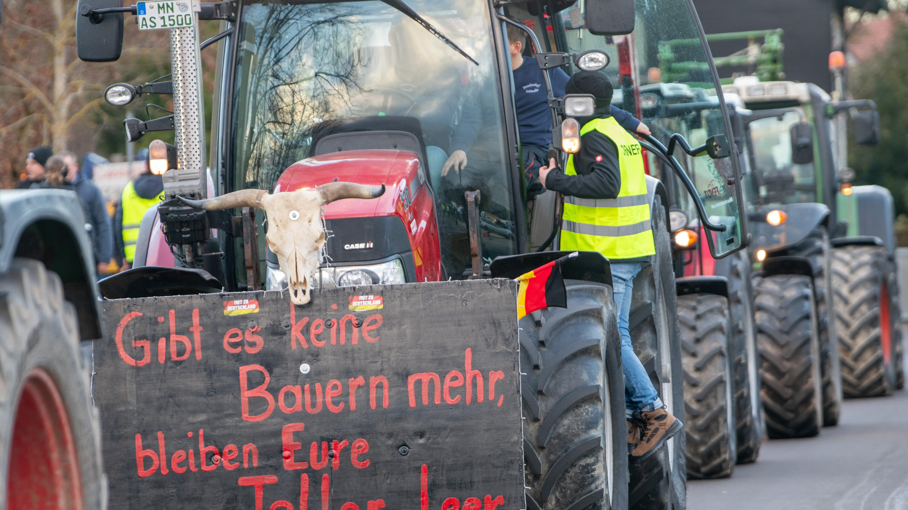Bauernproteste: Am Montag wird's ernst
