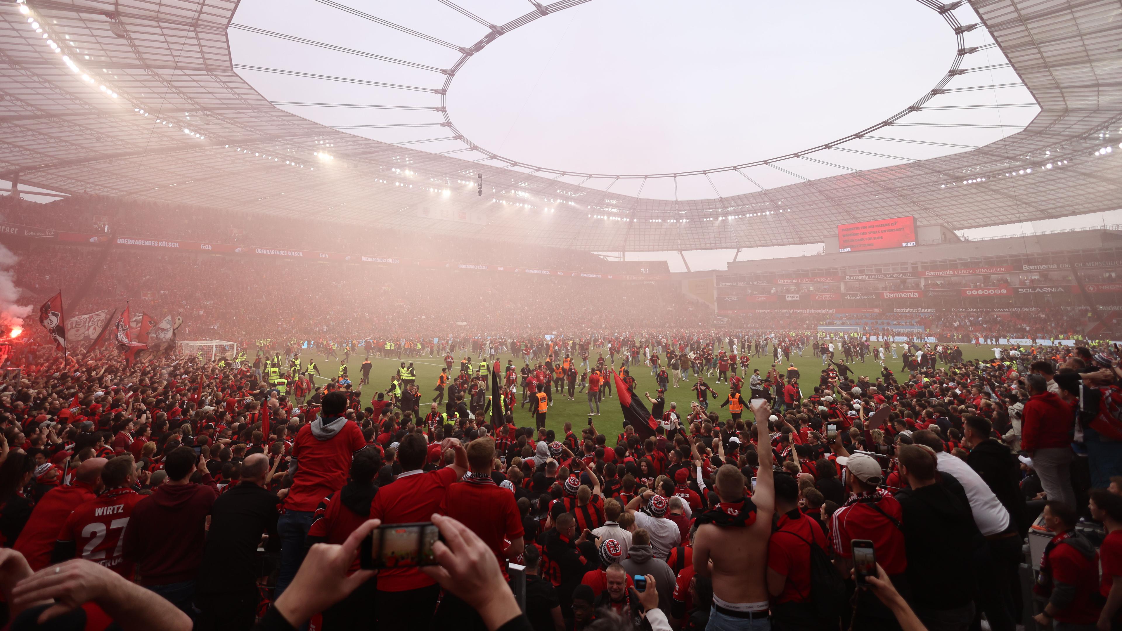 Meisterfeier statt Vizekusen: Bayer verwandelt Matchball