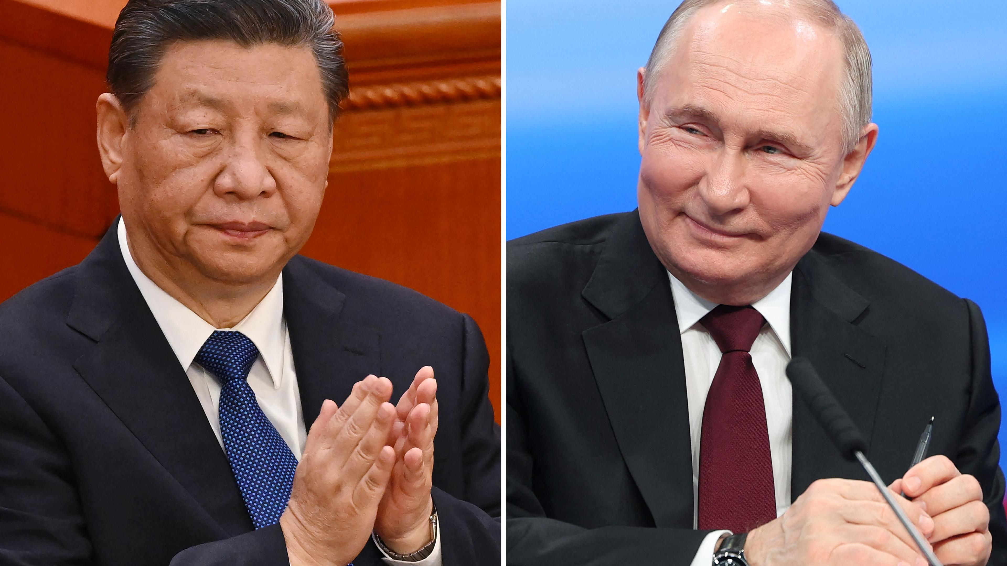 Am Donnerstag trifft Wladimir Putin in der chinesischen Hauptstadt ein, um Chinas Präsident Xi Jinping zu treffen. 