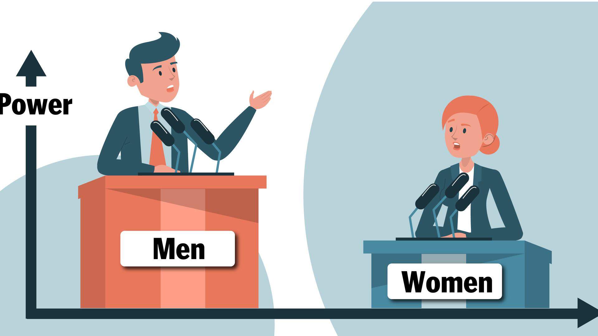 Women are still outnumbered in decision-making positions