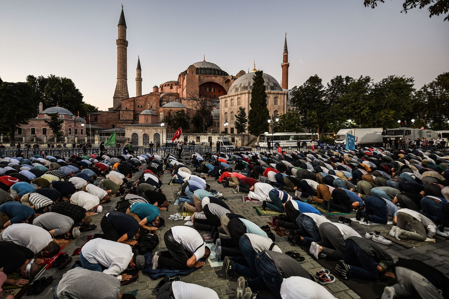 Papst über Hagia-Sophia-Moschee: 