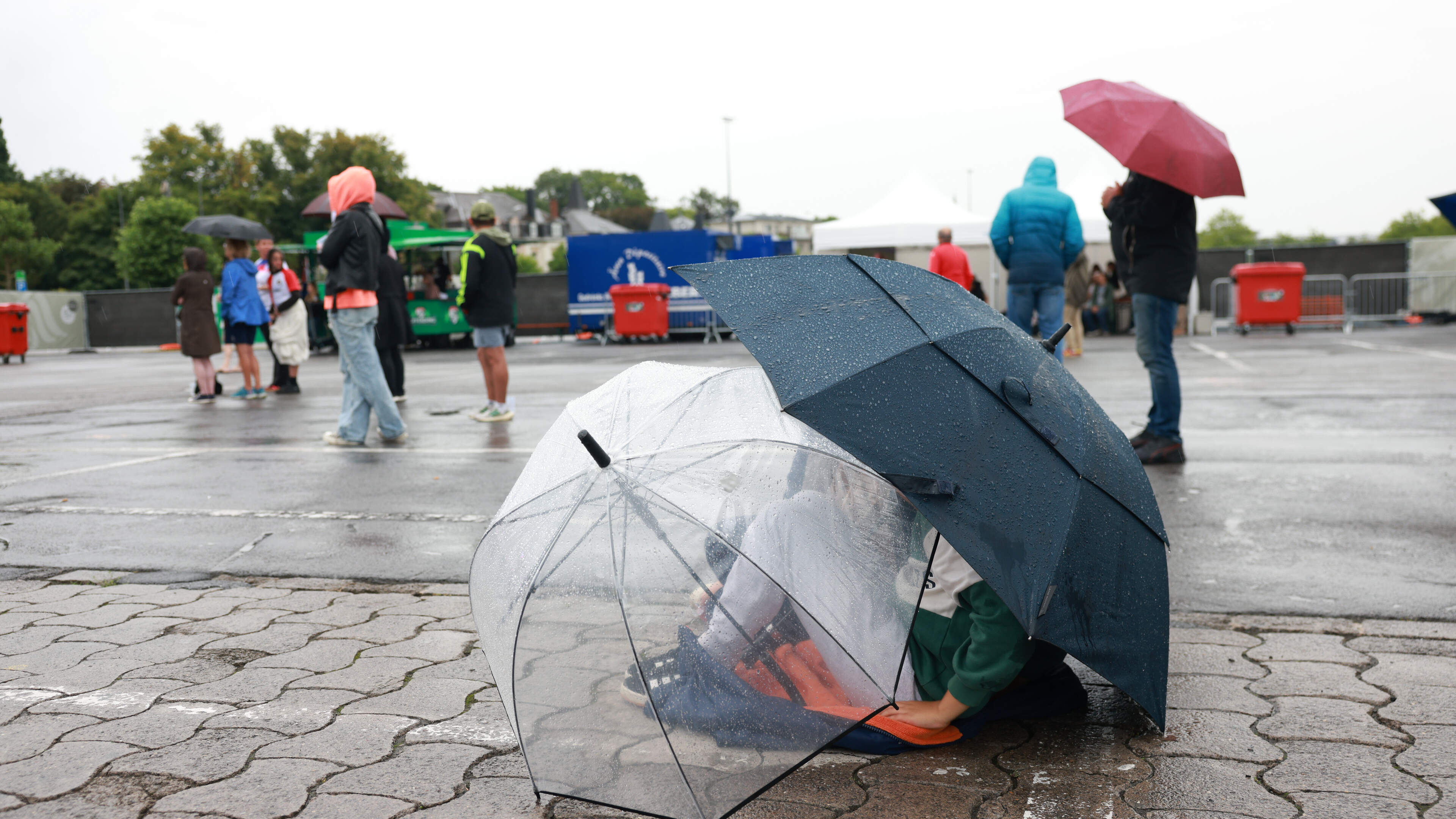 Regen und stürmisches Wetter: Es wird ein nasser Donnerstag.