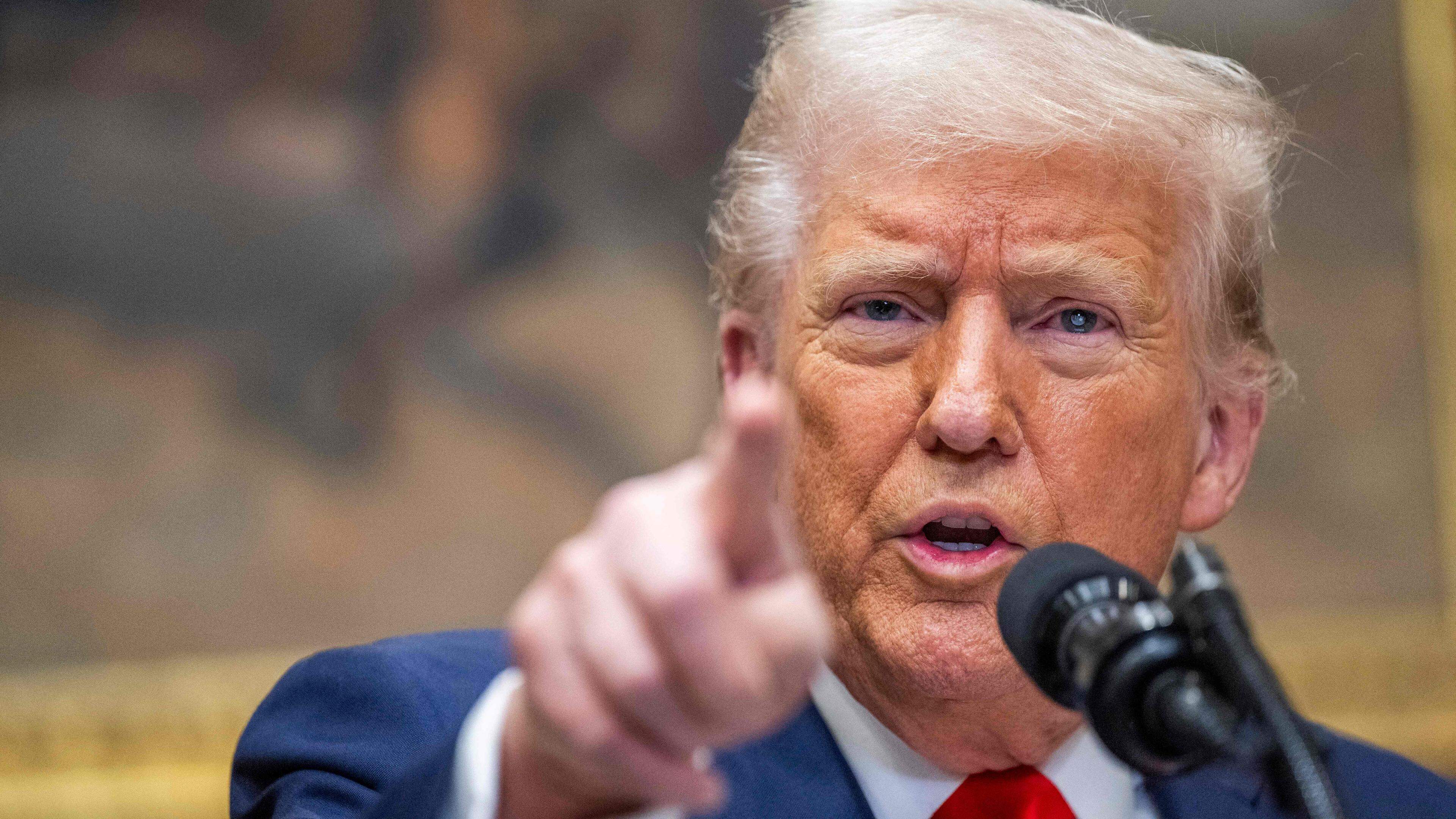 Trump indicates course changes in his migration policy