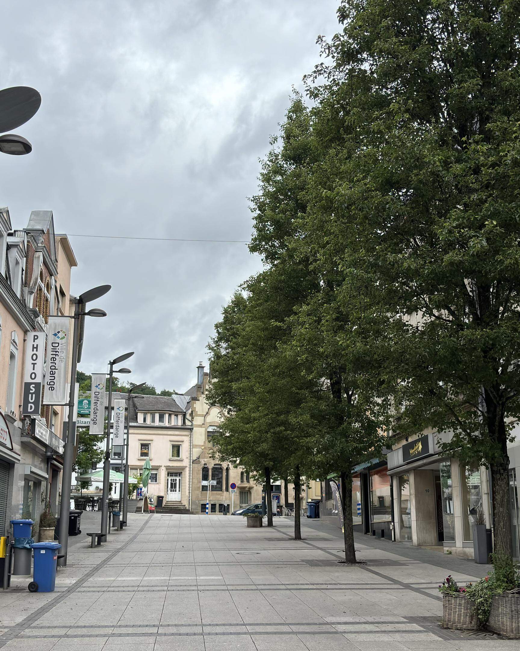 Die Fußgängerzone der Avenue de la Liberté soll in Zukunft videoüberwacht werden.