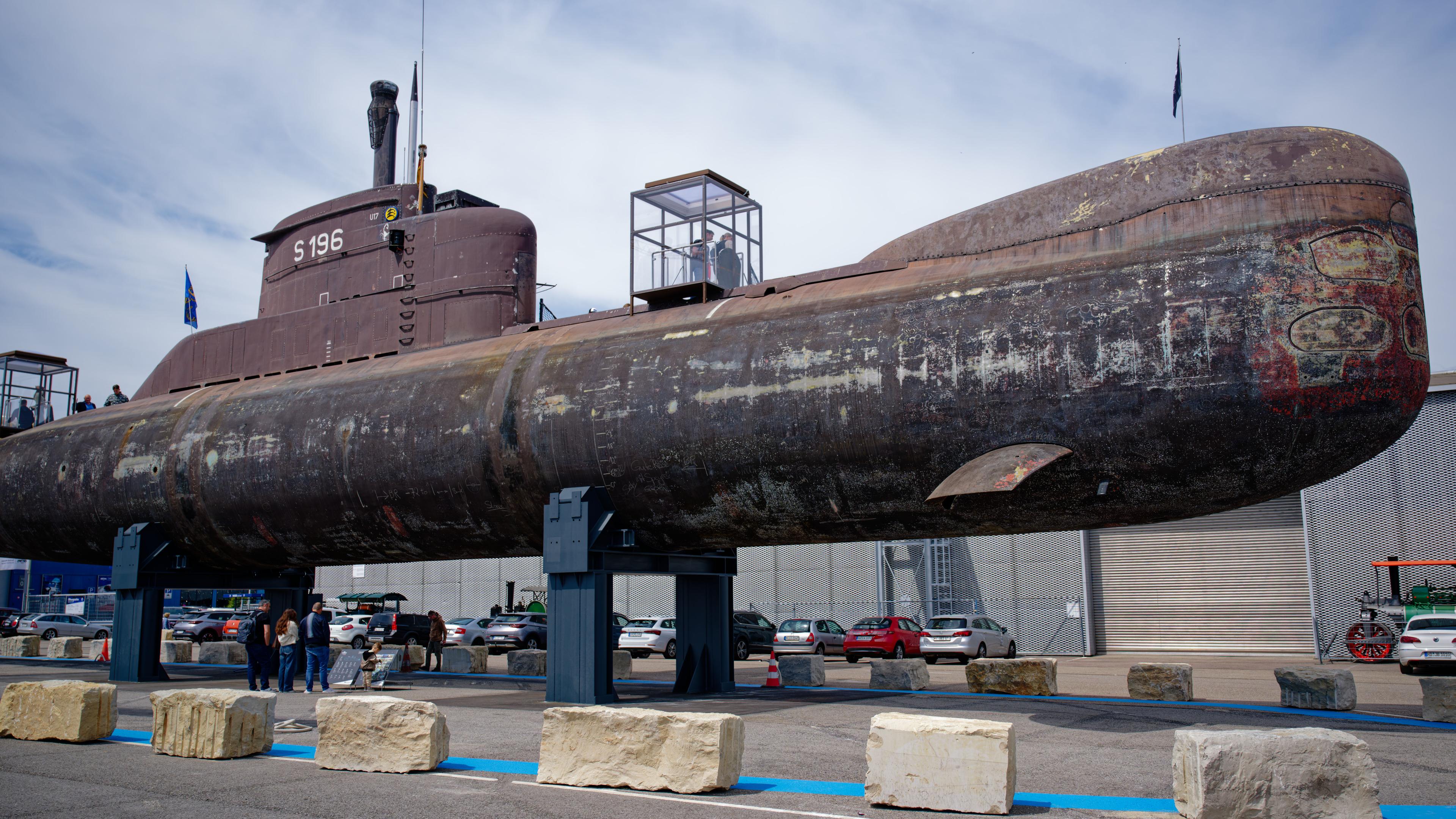 U17 submarine opens its hatches for visitors