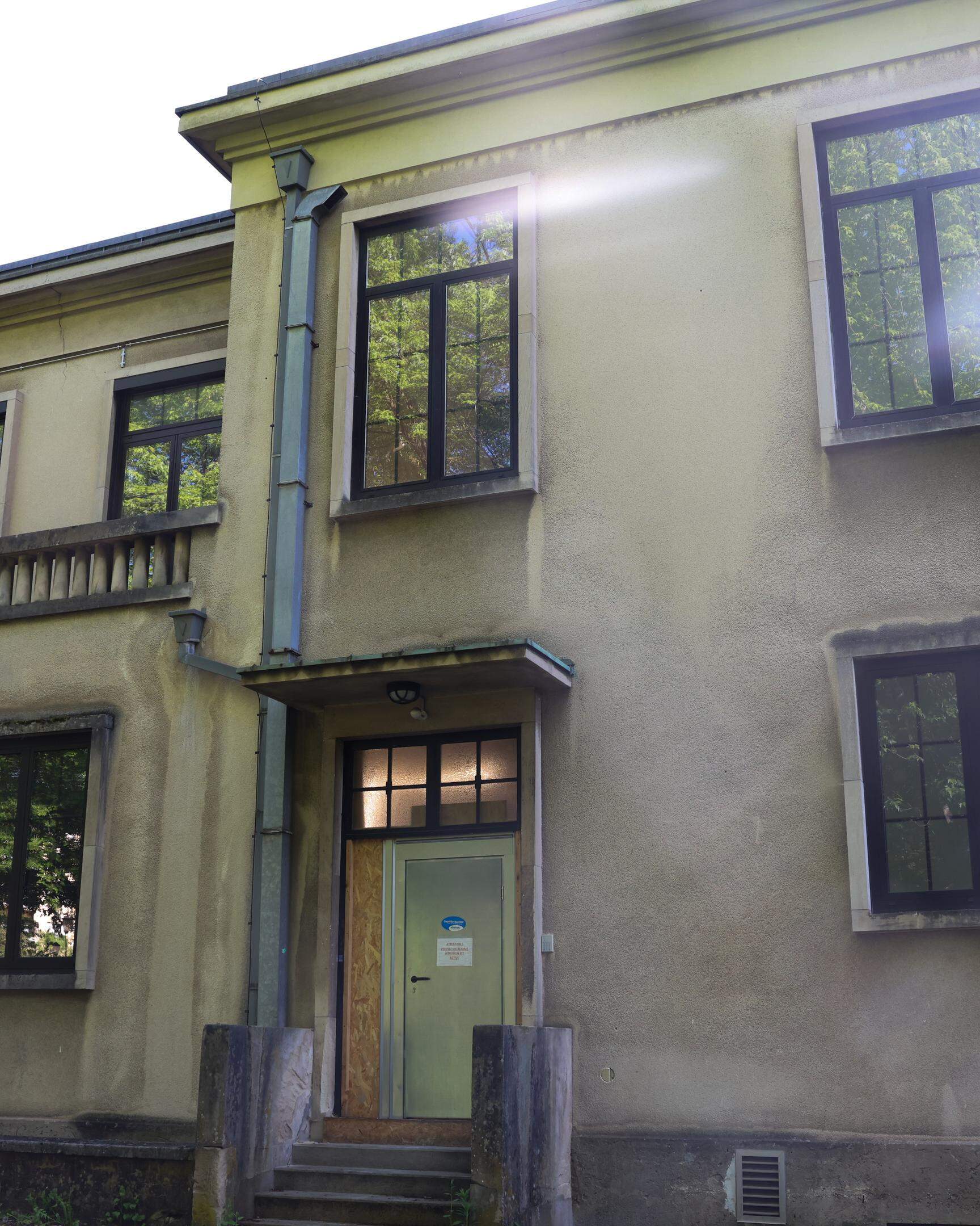 Die geschichtsträchtige Villa Louvigny in der Allée Marconi wird für kulturelle Zwecke umgebaut.