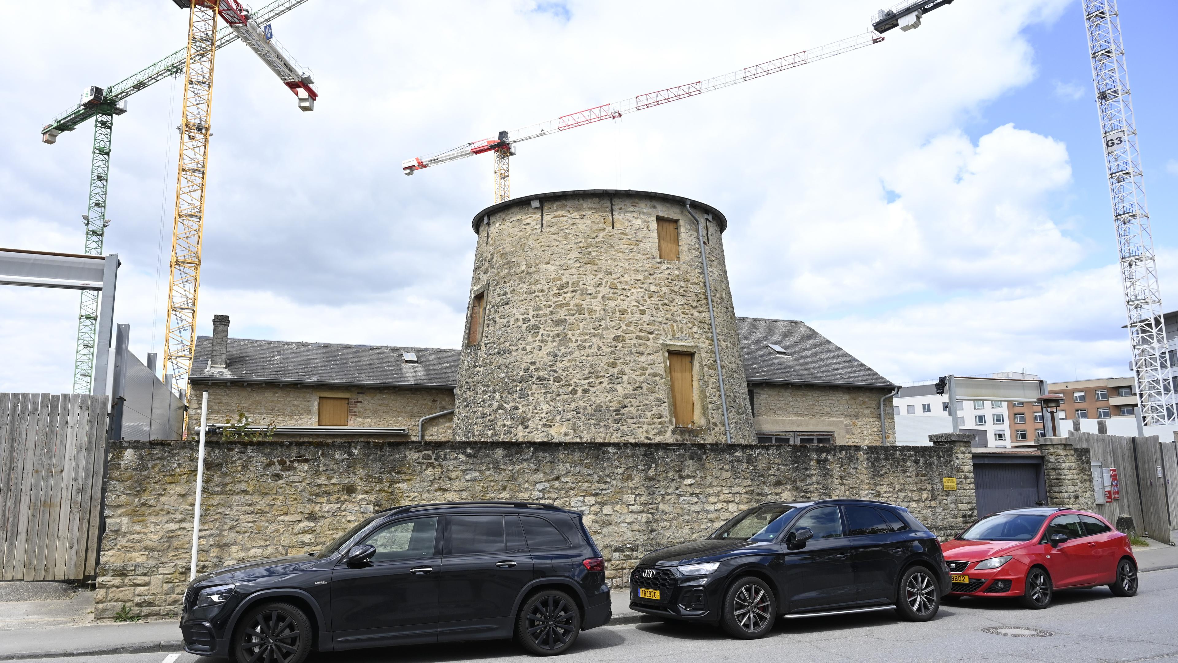 Listed windmill in Belair is probably demolished
