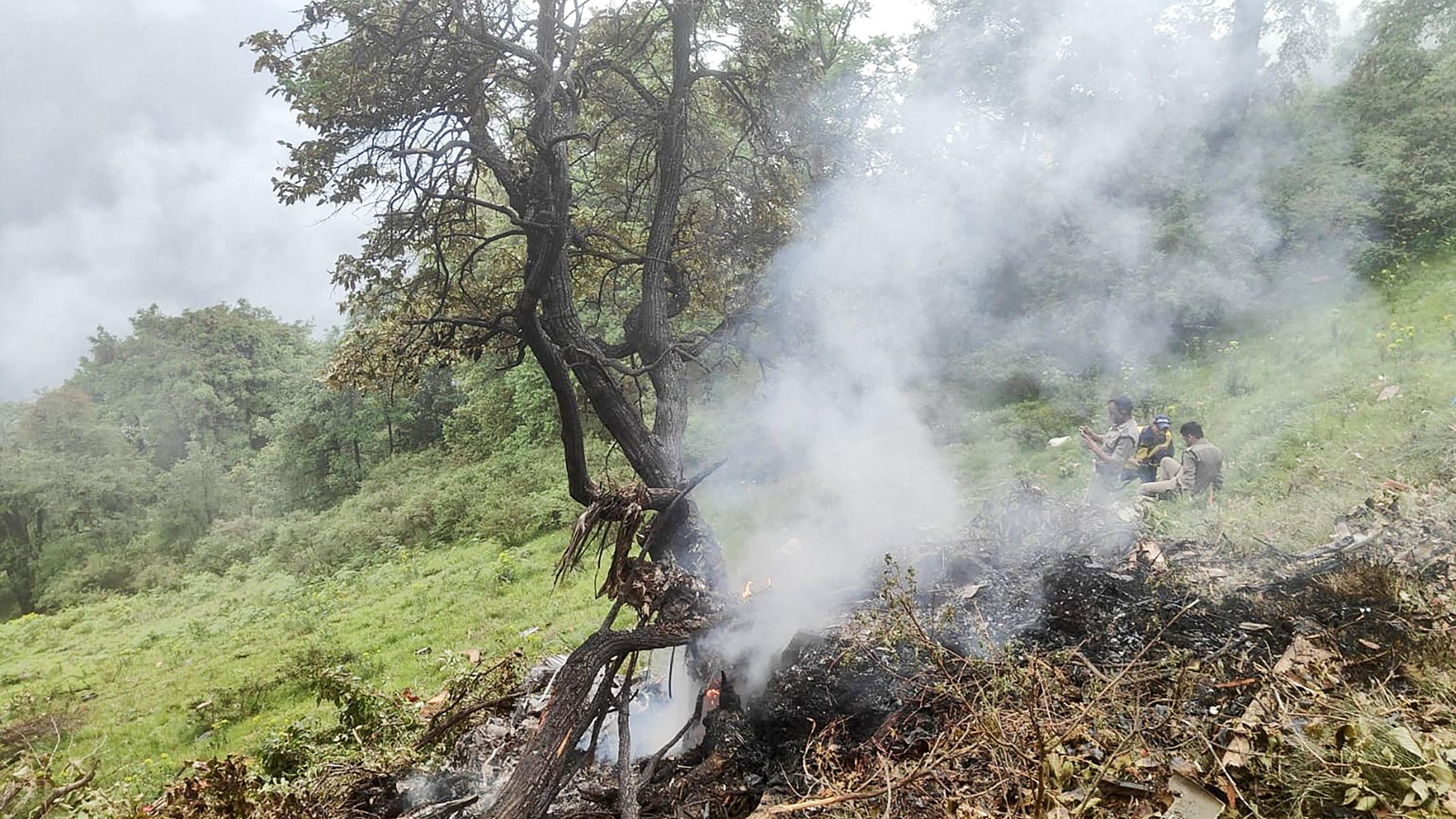 Seven deaths in helicopter crash in India