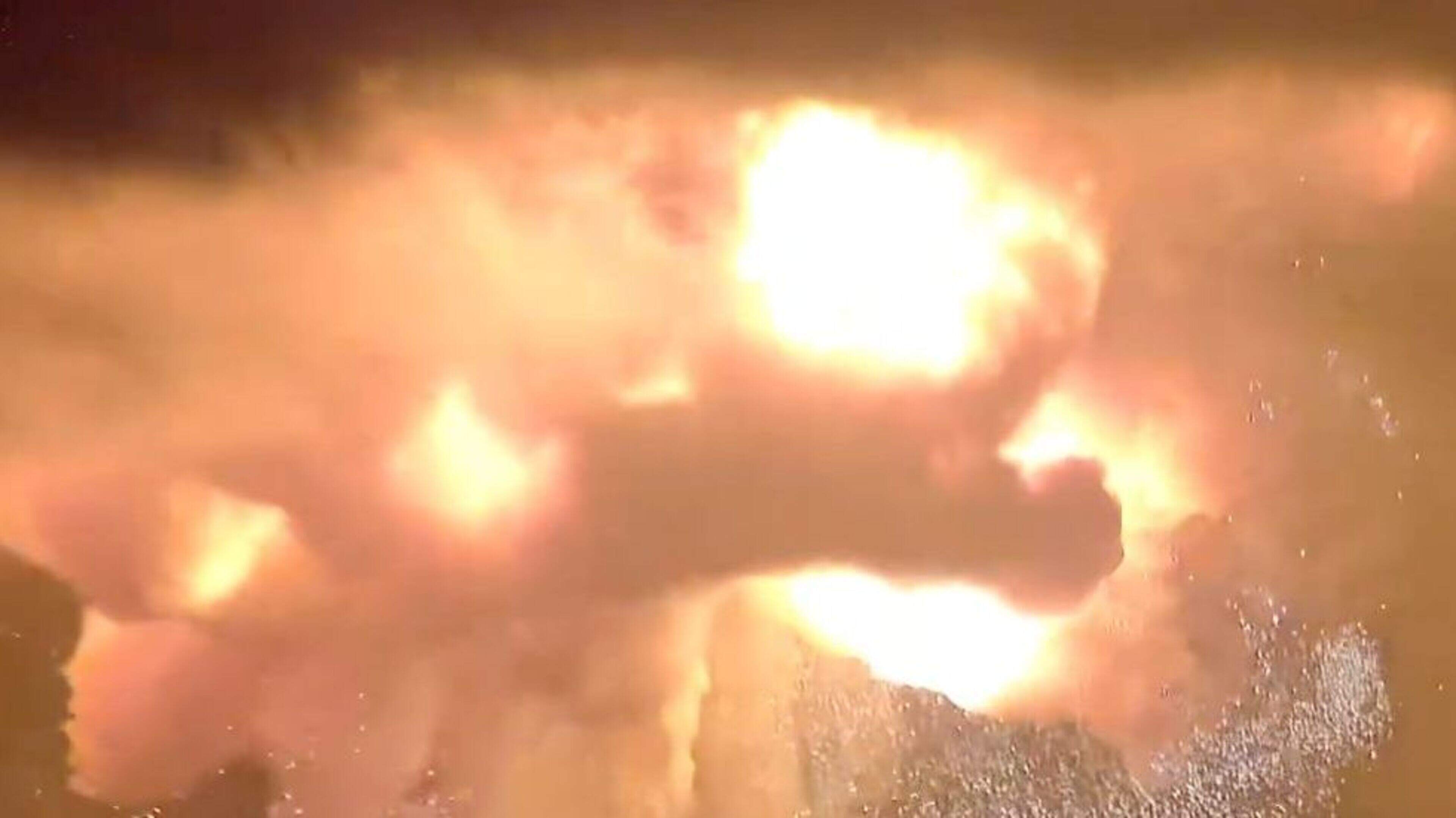 Bei Test: Rakete von Blue Origin explodiert auf der Startrampe