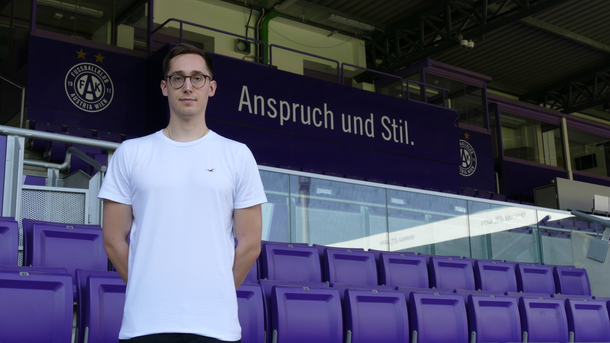 Fußball: Pit Edinger, der Luxemburger bei Austria Wien | Luxemburger Wort