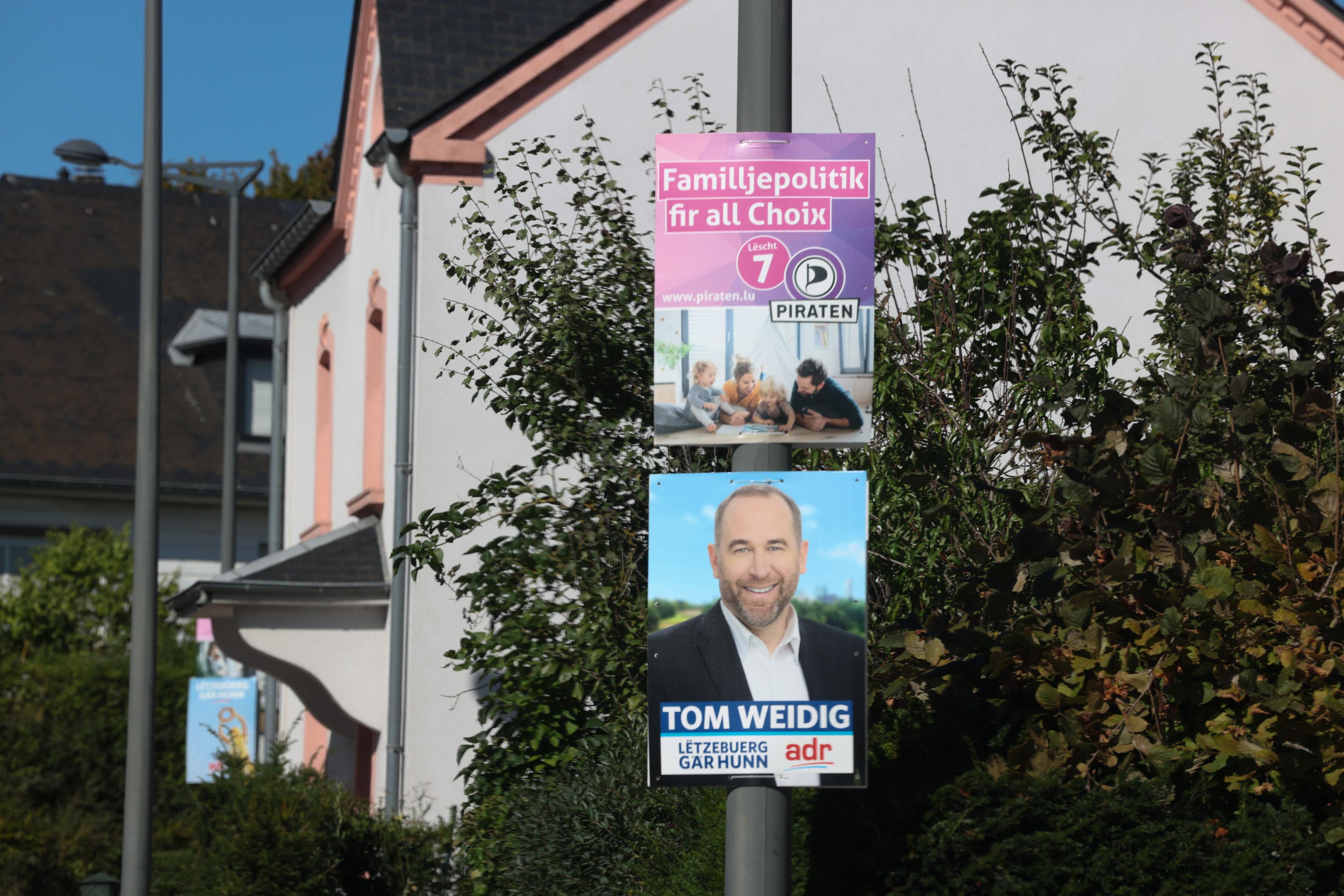 Wahlplakate sorgen in Schifflingen für Streit