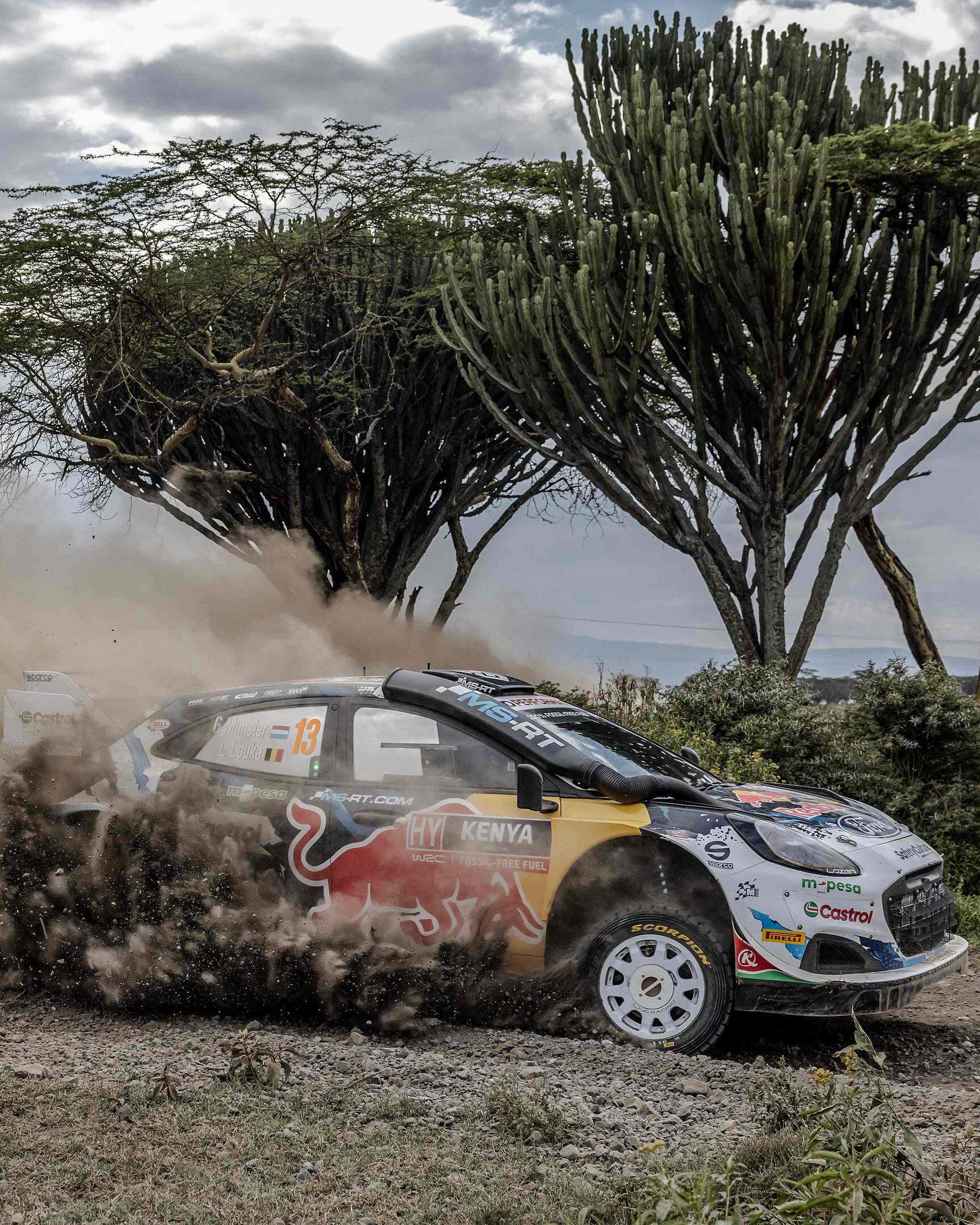Nach der Safari Rallye Kenia wartet am Wochenende die nächste anspruchsvolle Aufgabe auf Grégoire Munster.