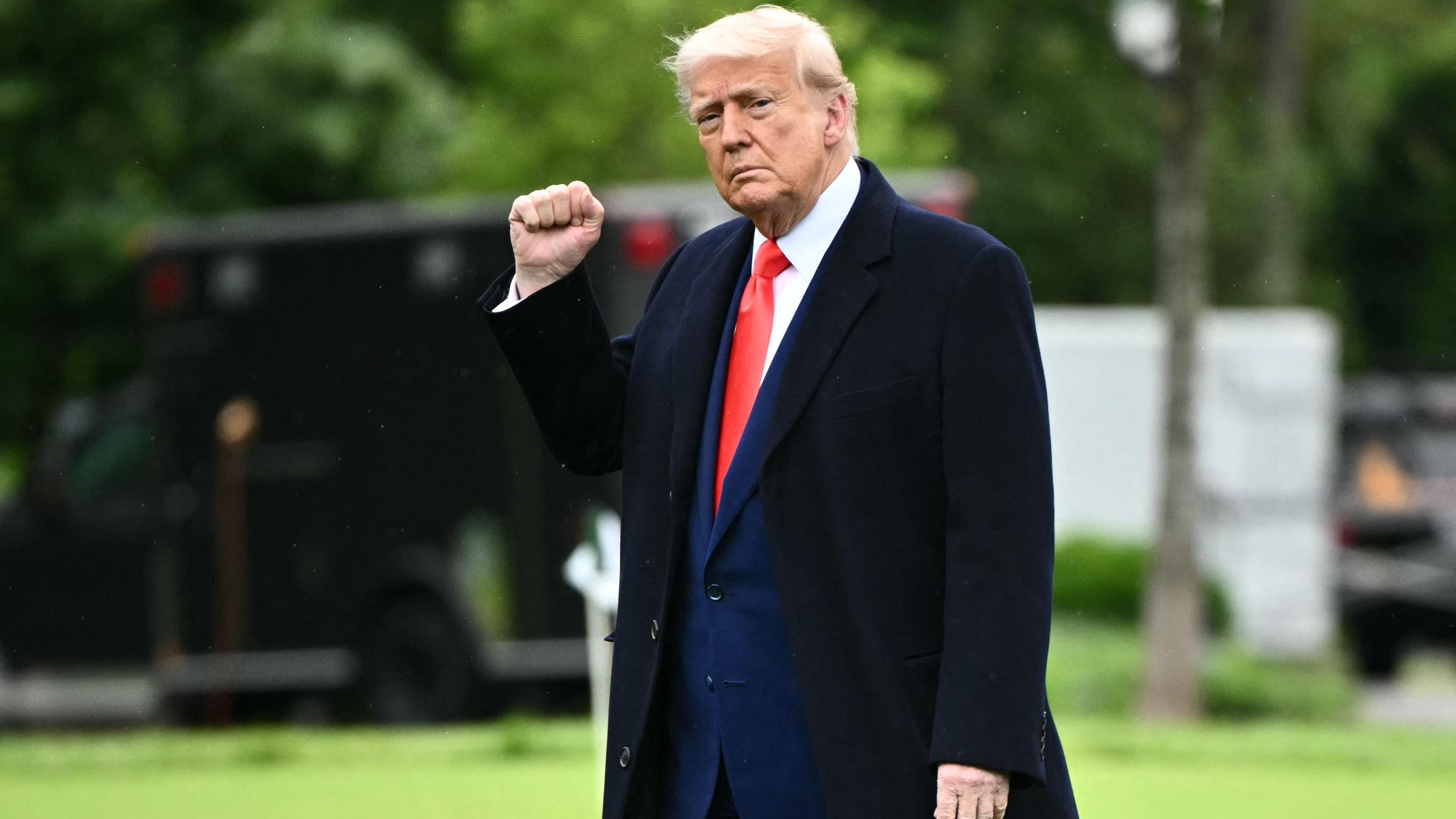 Donald Trump comes to the NATO summit in Haag