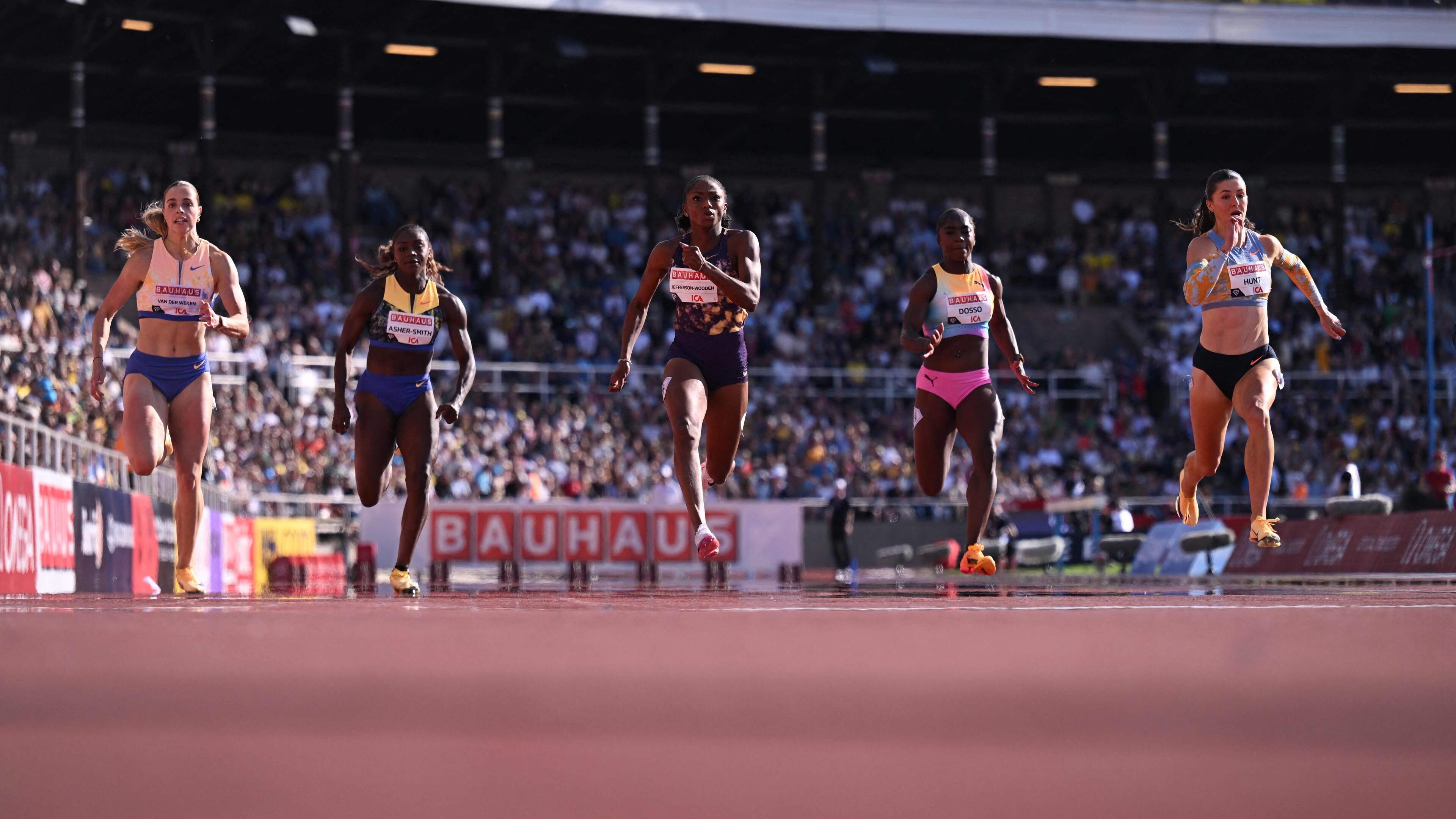 Patrizia van der Weken läuft mit Weltklassezeit aufs Podium
