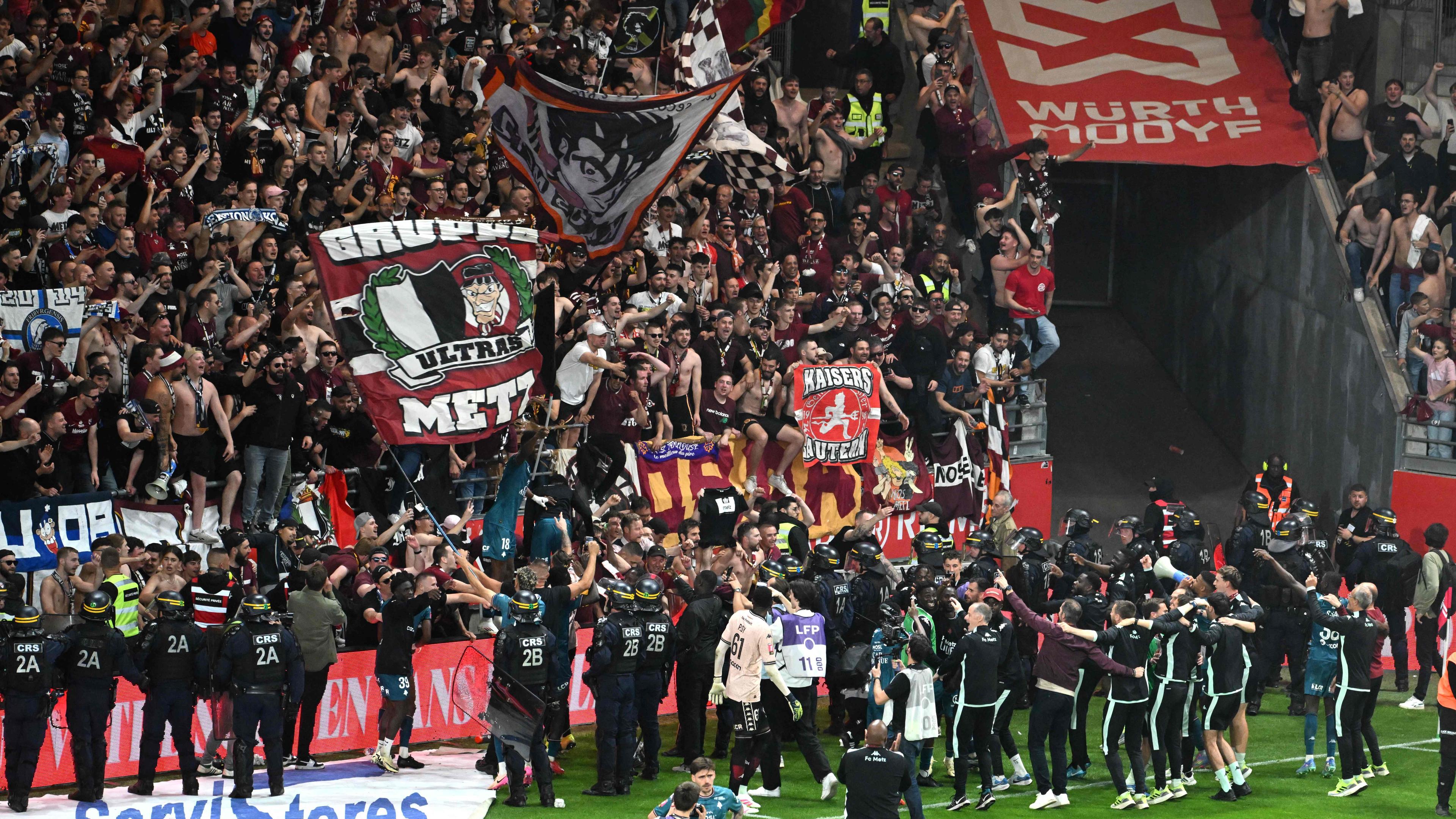 Drama in Reims: FC Metz is first class