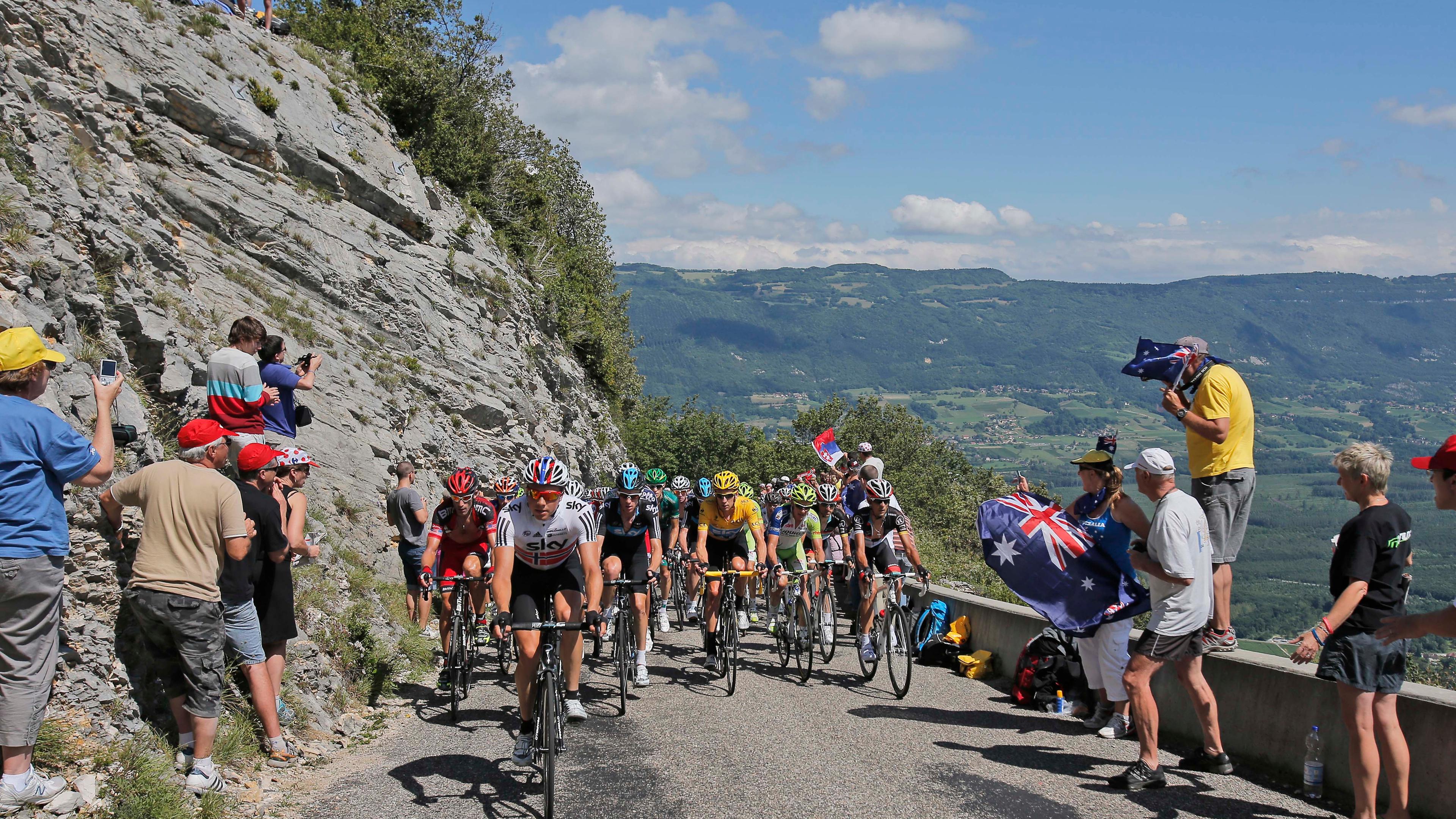 2012 war der Grand Colombier erstmals Teil der Strecke. Nun kehrt die Tour de France zum vierten Mal innerhalb von acht Jahren dorthin zurück.