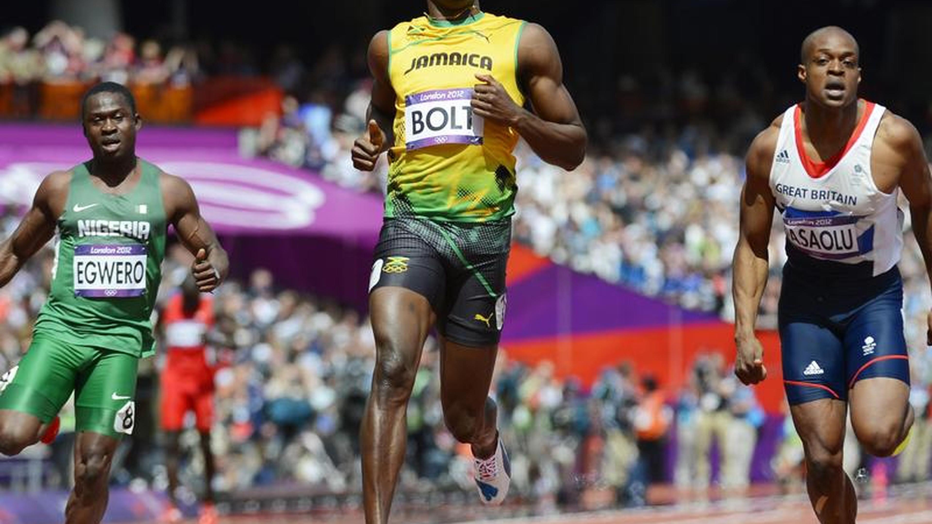 Yohan Blake gegen Usain Bolt