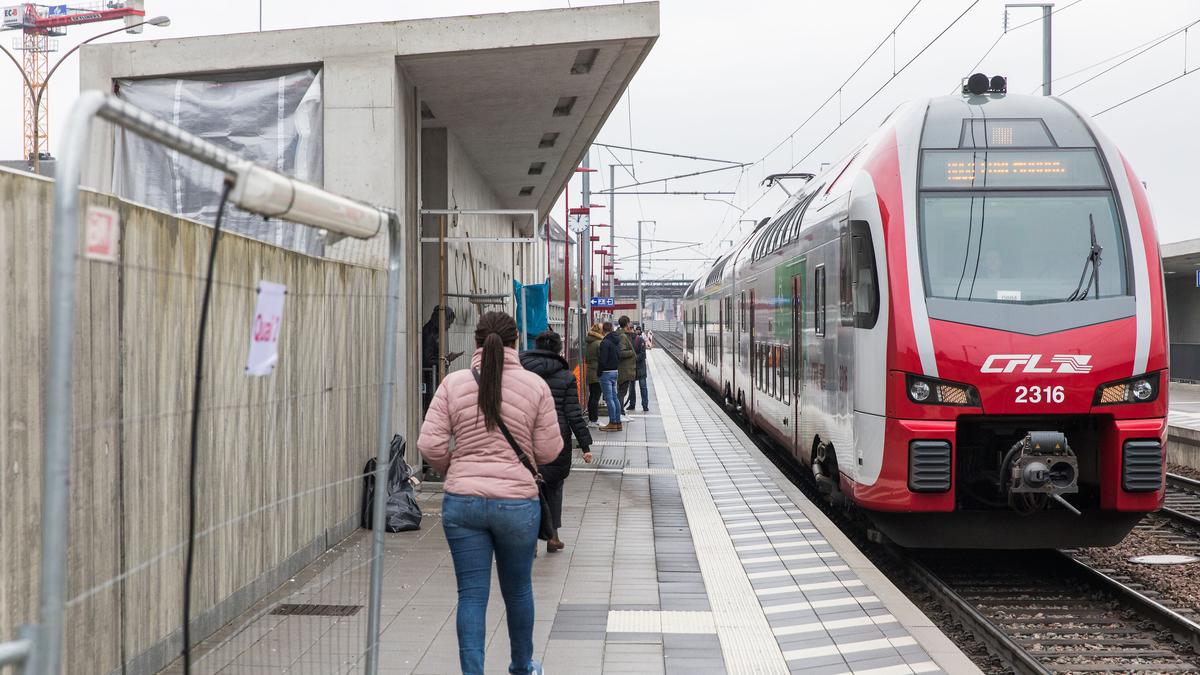 Les trains circulent à nouveau entre Bettembourg et Esch-sur-Alzette