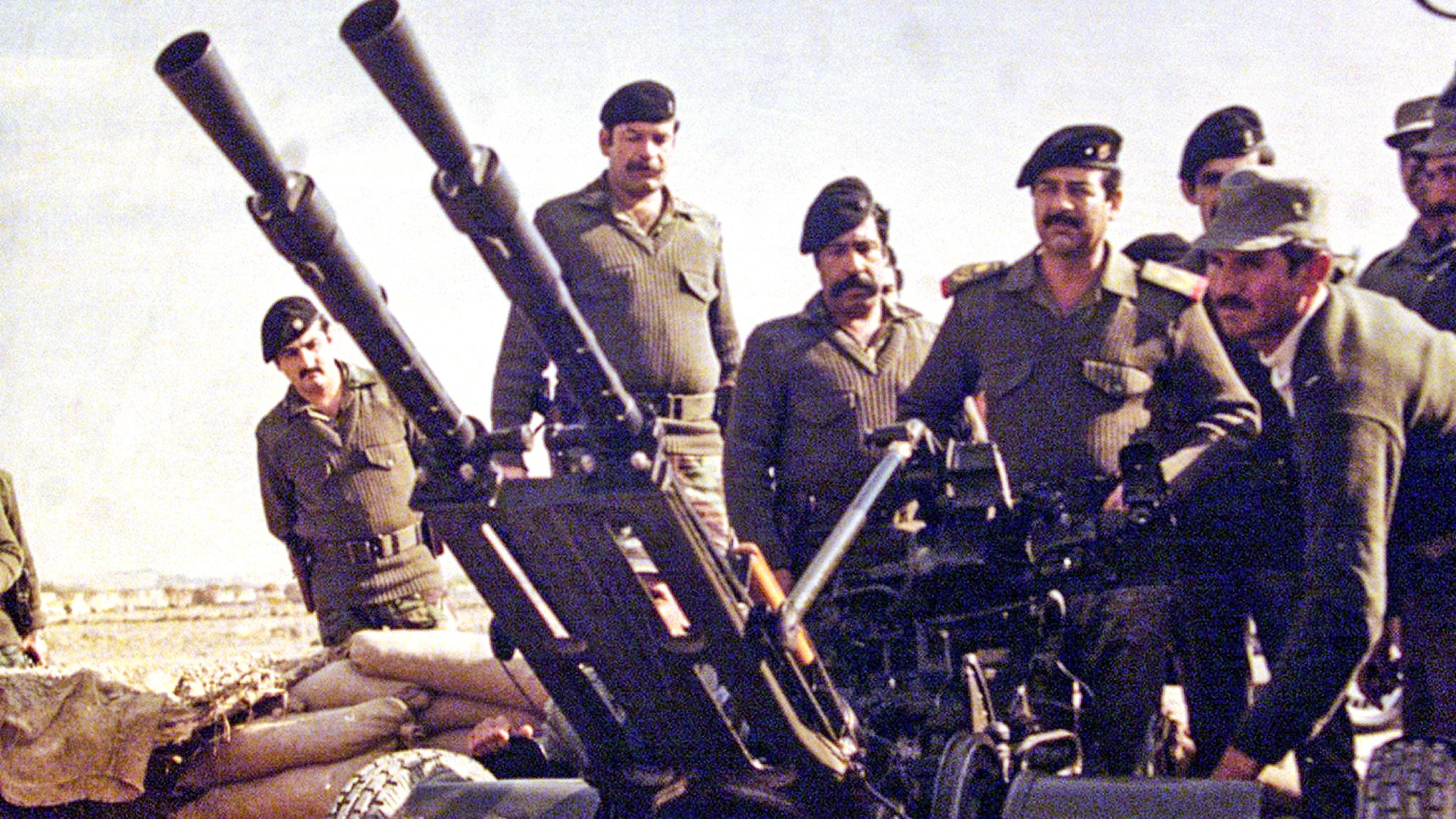 Saddam Hussein Gewehr