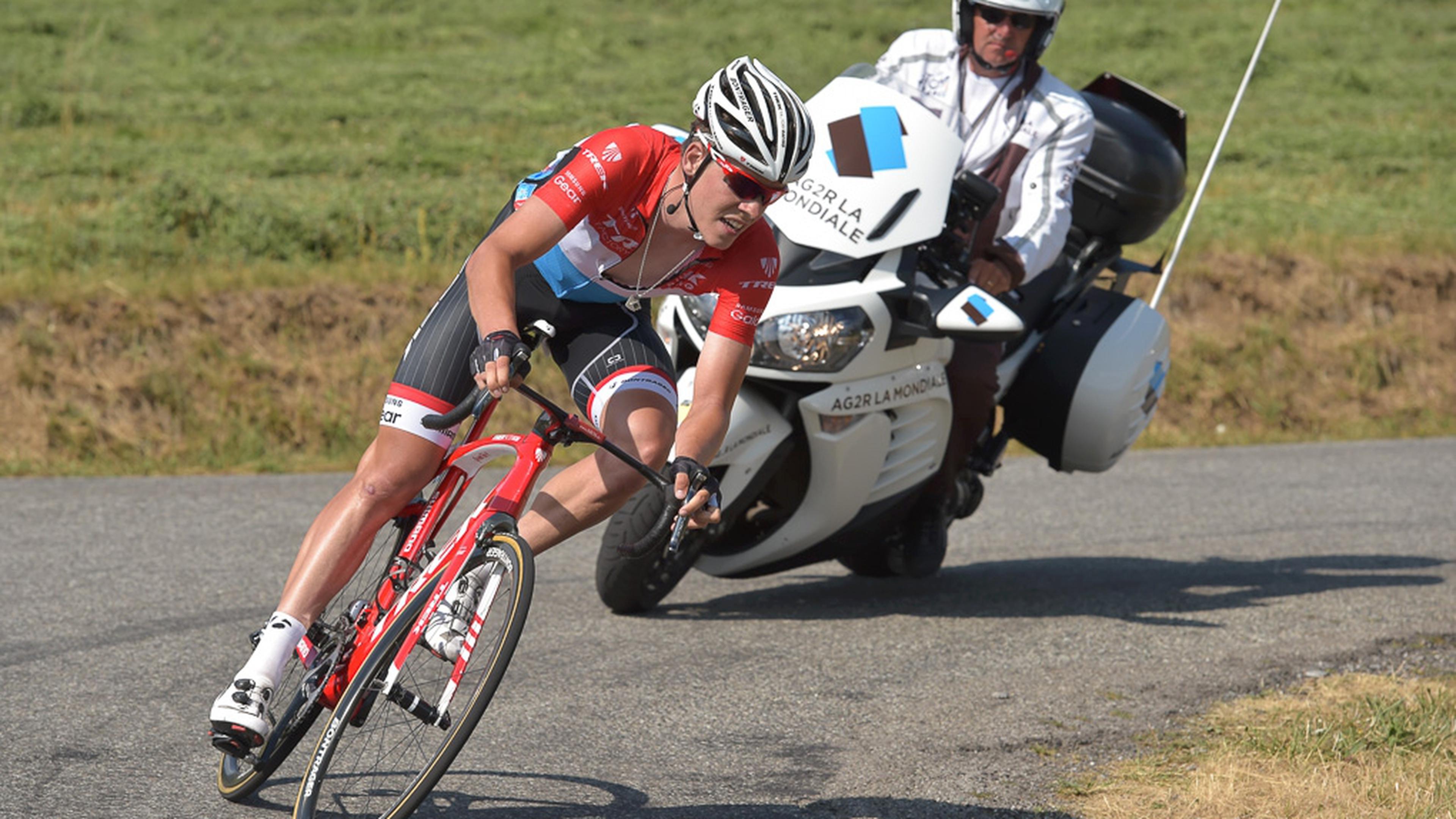 Bob Jungels (Trek Factory Racing) - Tour de France 2015 – 16. Etappe Bourg-de-Péage / Gap – Foto: Serge Waldbillig